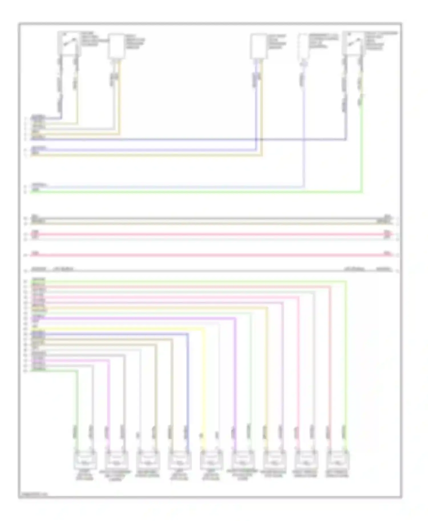R-class Mercedes-Benz W251 facelift (2007-2010): Supplemental restraint circuit (2 of 3)