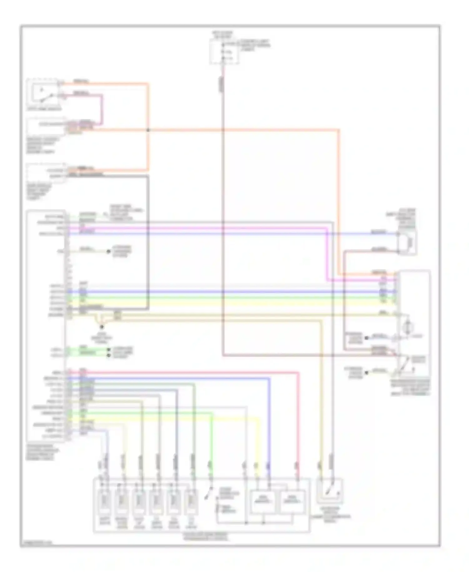 Wiring diagram rpm sensor 3 for Mercedes-Benz S-class W140 facelift (1994-1999) (1 of 1)