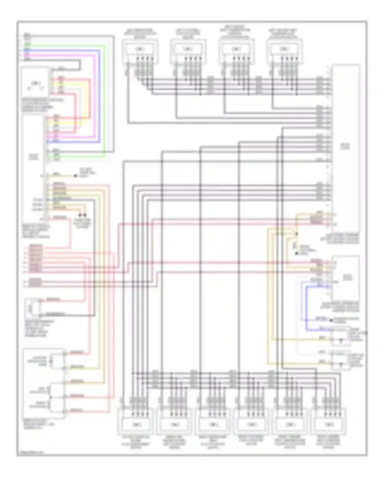 S-class Mercedes-Benz W220 facelift (2002-2005): Automatic a/c circuit (2 of 2)