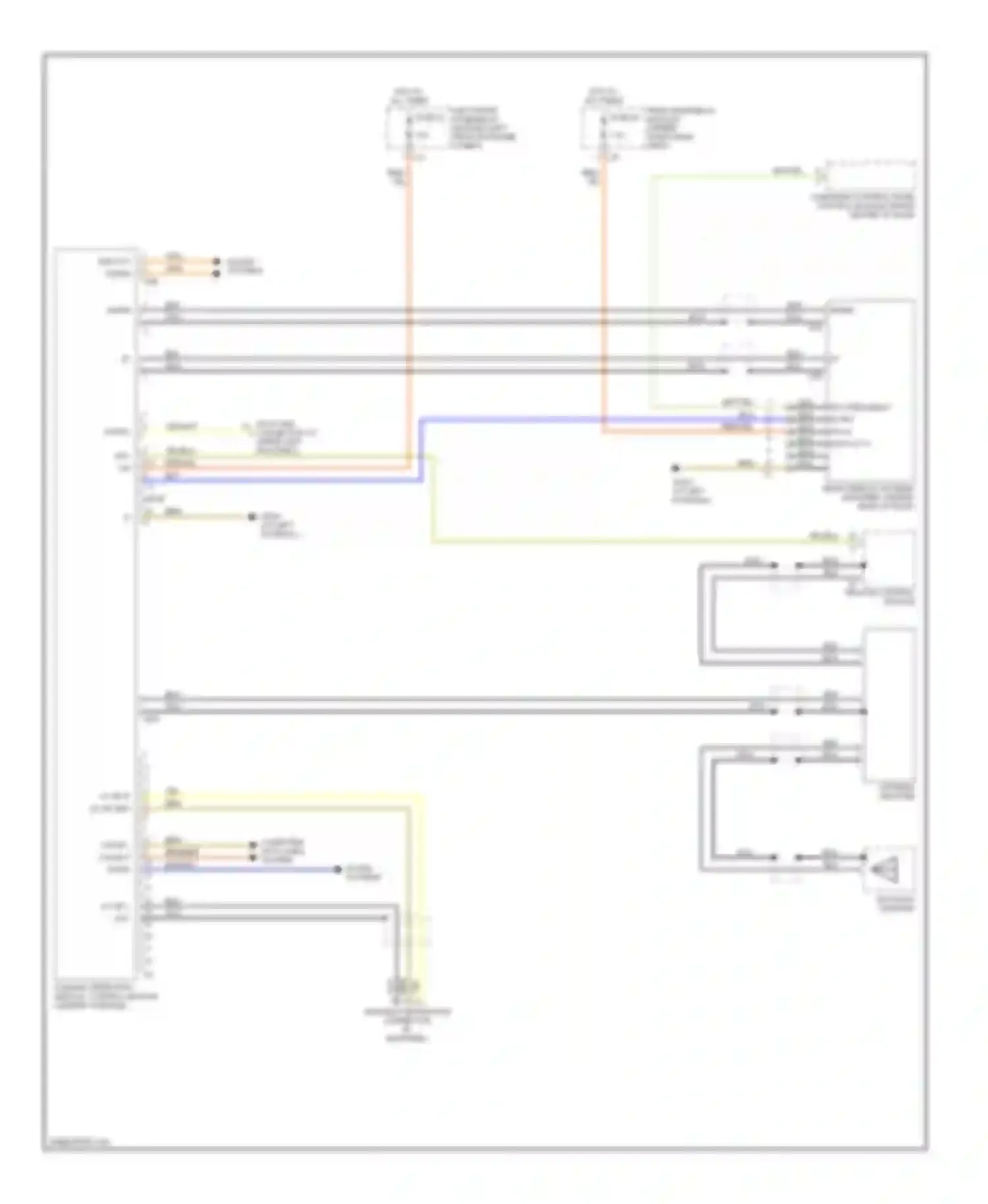 S-class Mercedes-Benz W220 (1998-2005): Navigation circuit