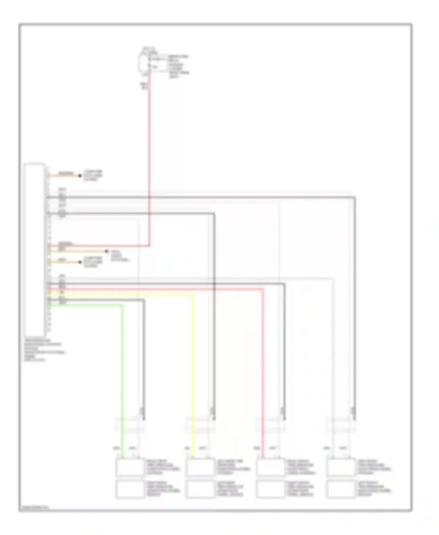 S-class Mercedes-Benz W220 (1998-2005): Tire pressure monitoring circuit
