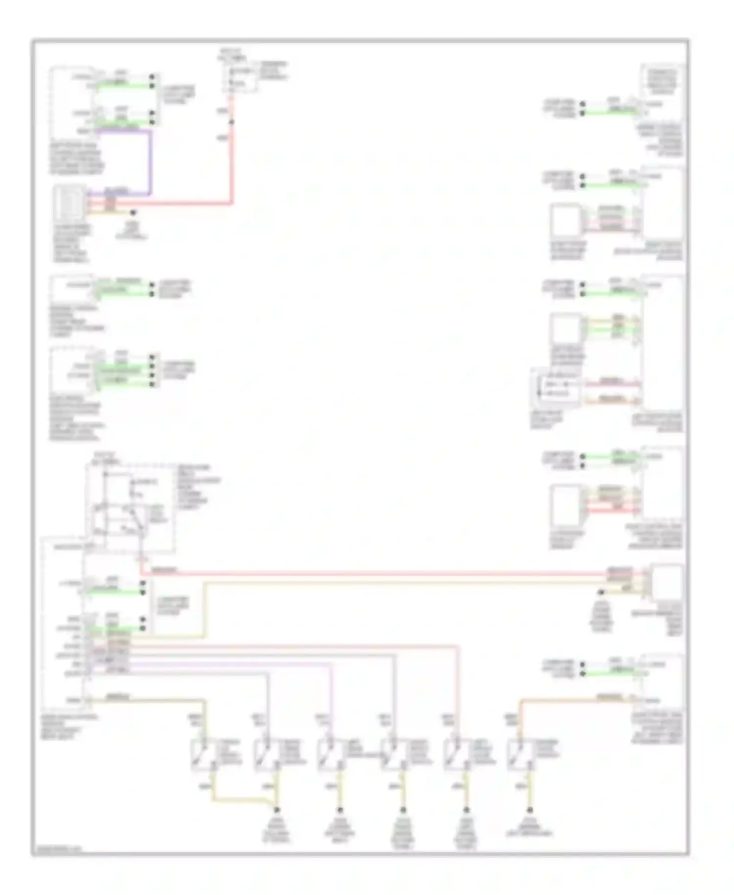 S-class AMG Mercedes-Benz W220 (1999-2002): Anti-theft circuit