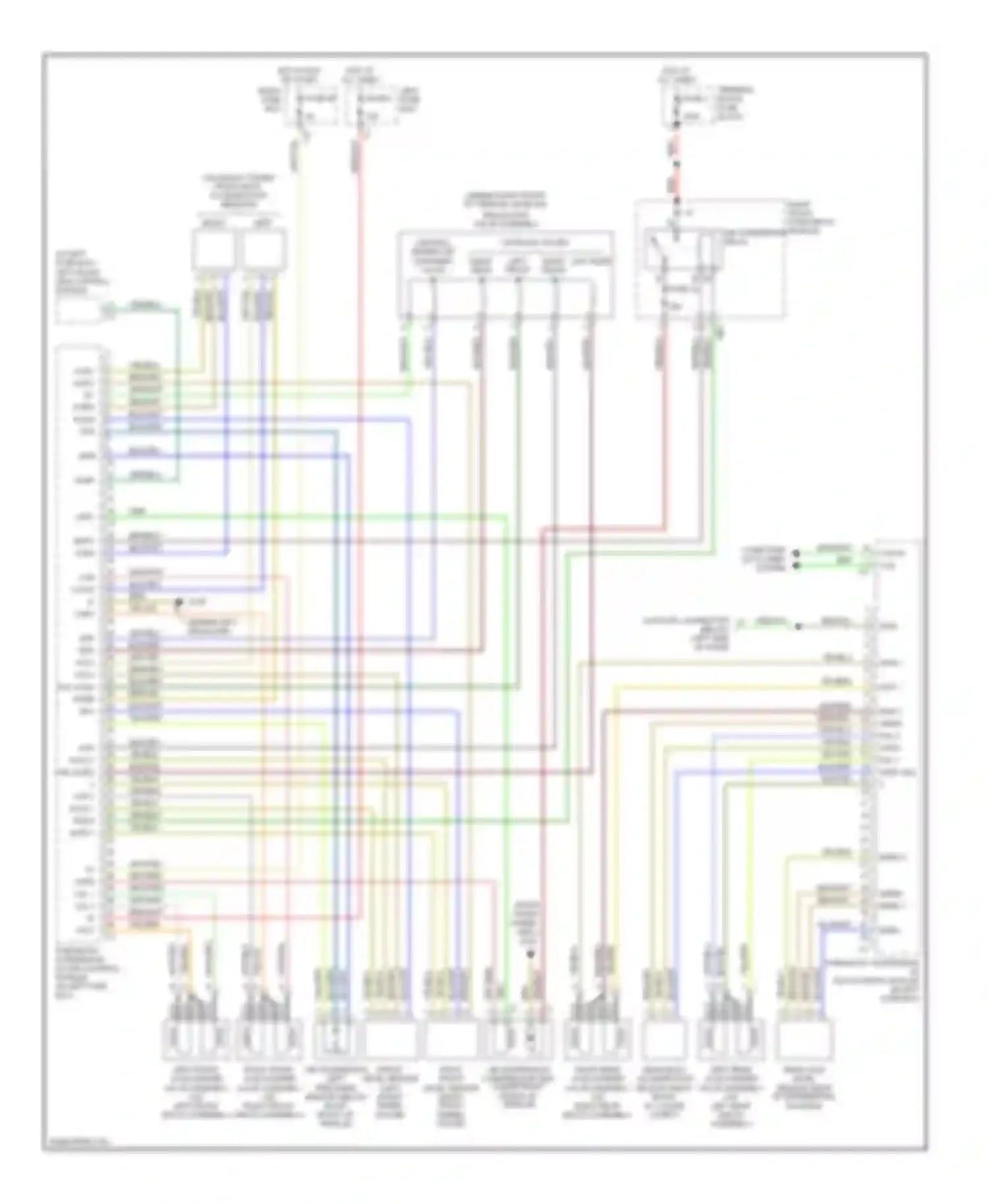 S-class AMG Mercedes-Benz W220 (1999-2002): Electronic suspension circuit