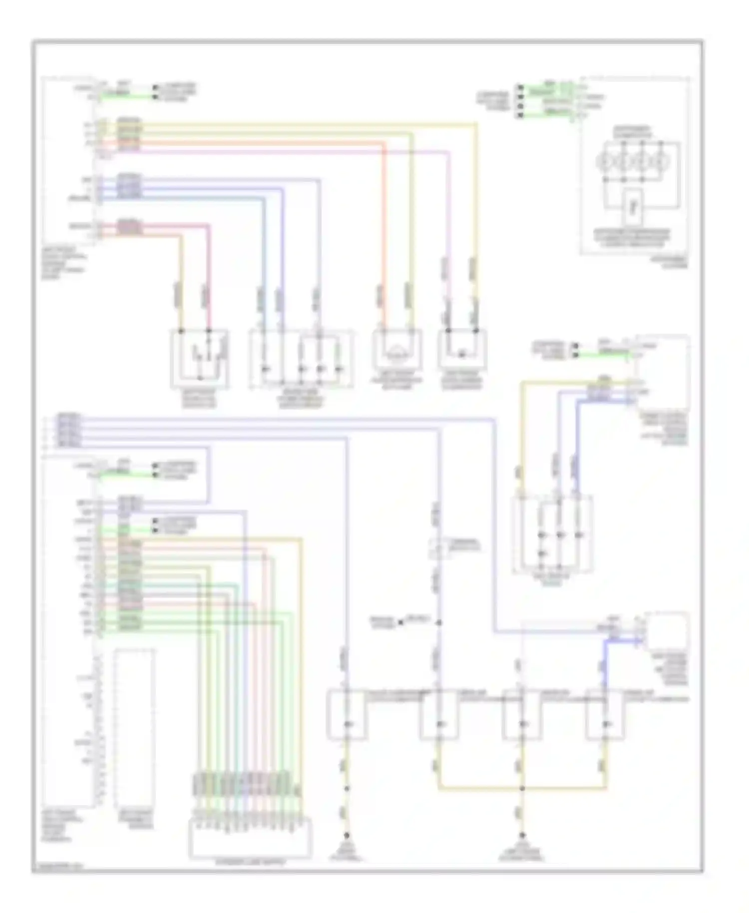 S-class AMG Mercedes-Benz W220 (1999-2002): Interior light circuit (2 of 4)