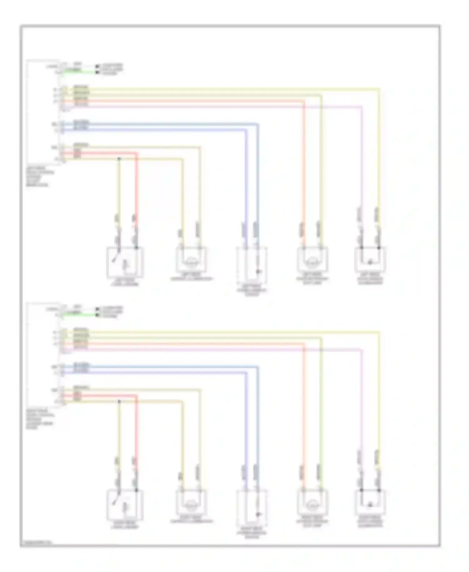 S-class AMG Mercedes-Benz W220 (1999-2002): Interior light circuit (4 of 4)