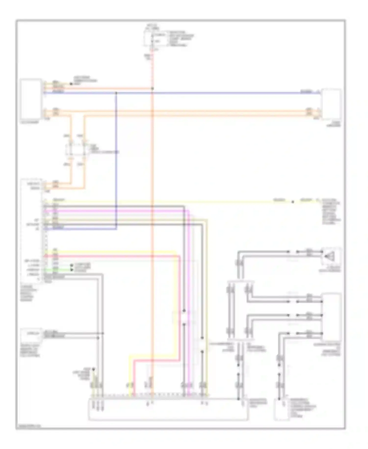 S-class AMG Mercedes-Benz W220 (1999-2002): Navigation circuit
