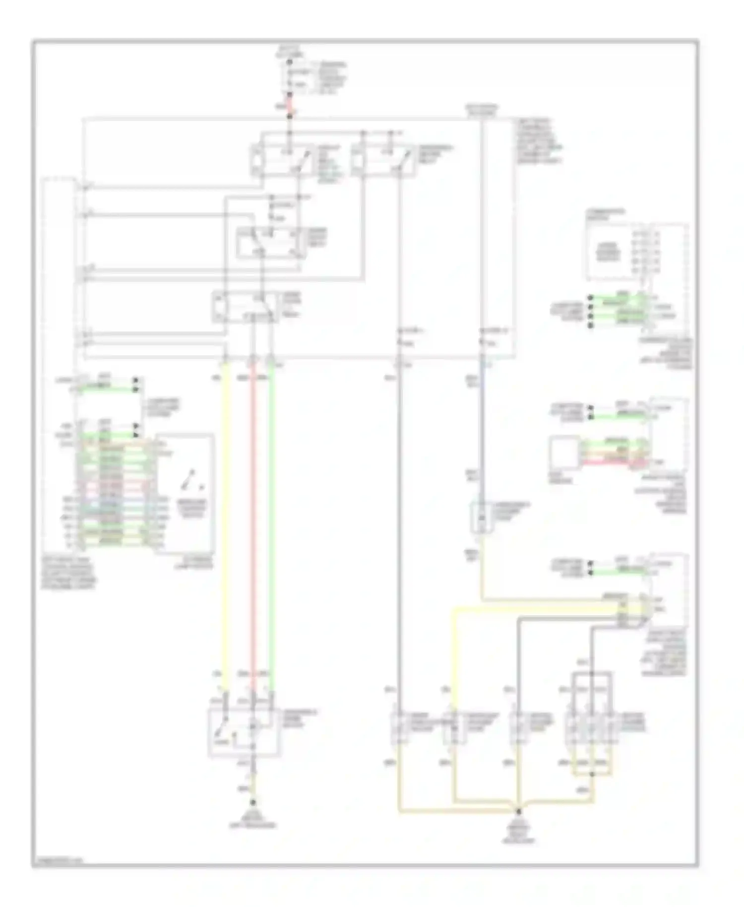 S-class AMG Mercedes-Benz W220 (1999-2002): Wiper/washer circuit