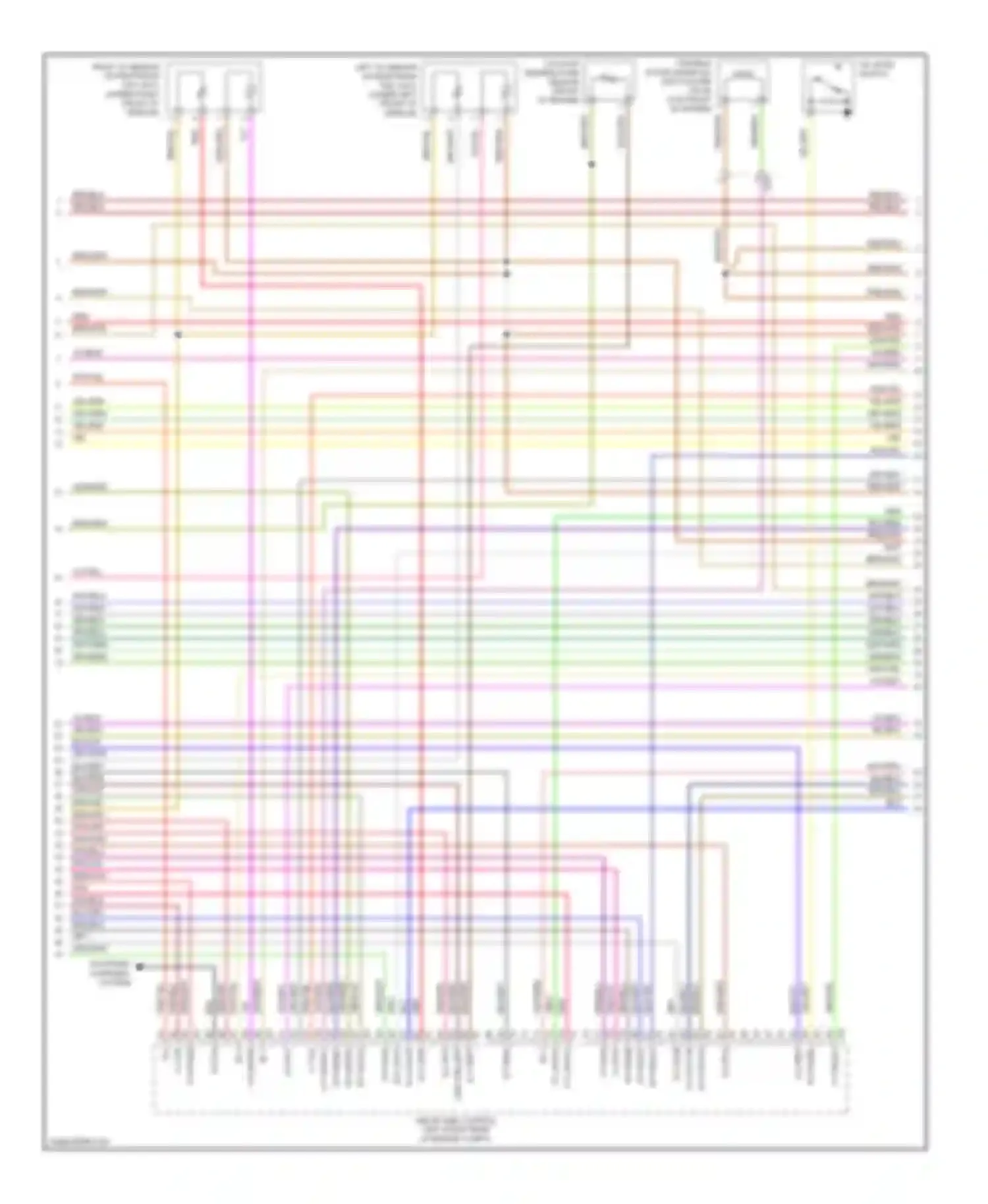 S-class Mercedes-Benz W221 facelift (2009-2013): Wiring diagram engine performance 3.5l hybrid (2 of 6)