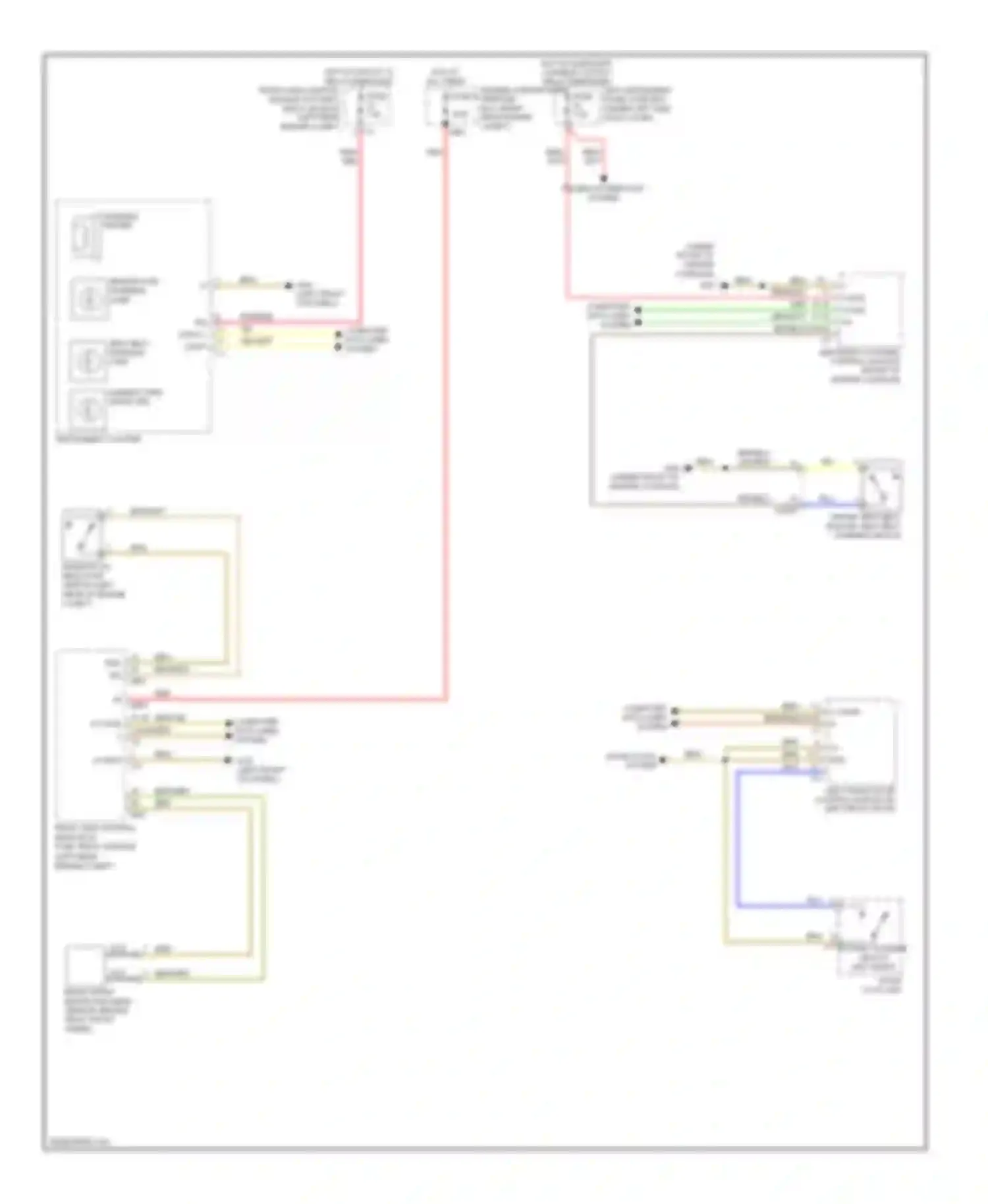 Wiring diagram 15 16 can-b h can-b l for Mercedes-Benz S-class W221 facelift (2009-2013) (4 of 4)