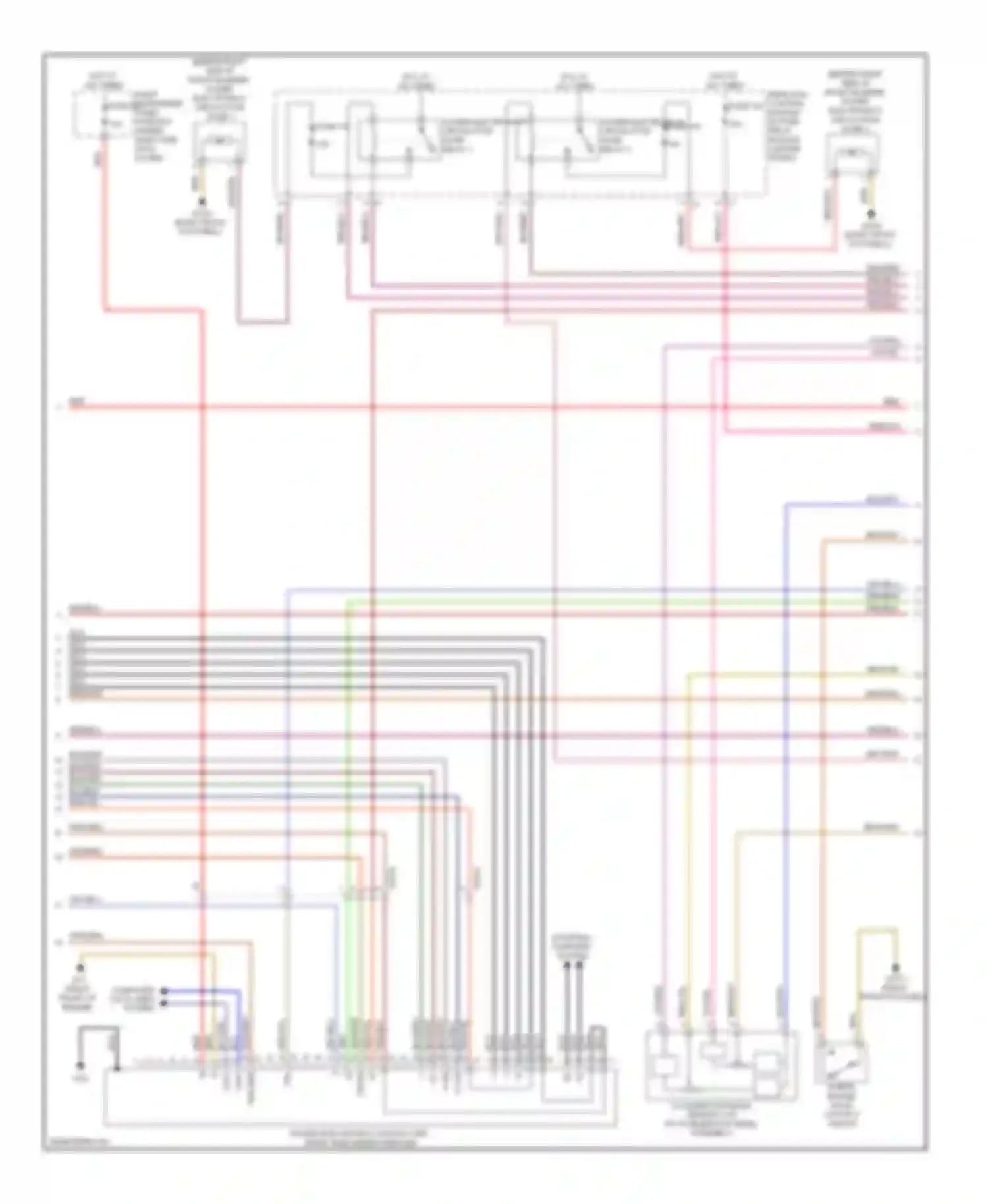 Wiring diagram blk/grn for Mercedes-Benz S-class W221 facelift (2009-2013) (9 of 17)