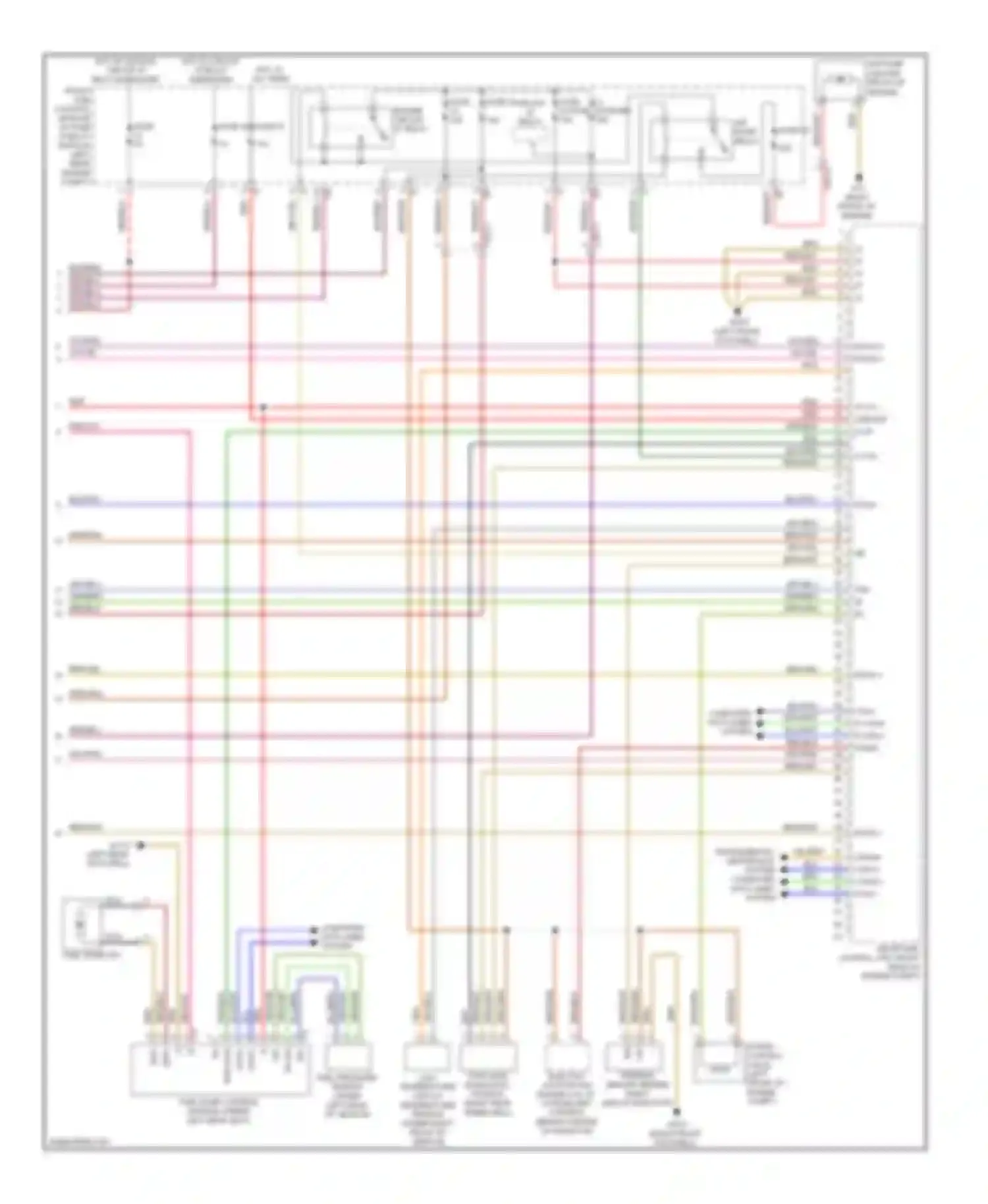 Wiring diagram computer data lines system for Mercedes-Benz S-class W221 facelift (2009-2013) (79 of 79)