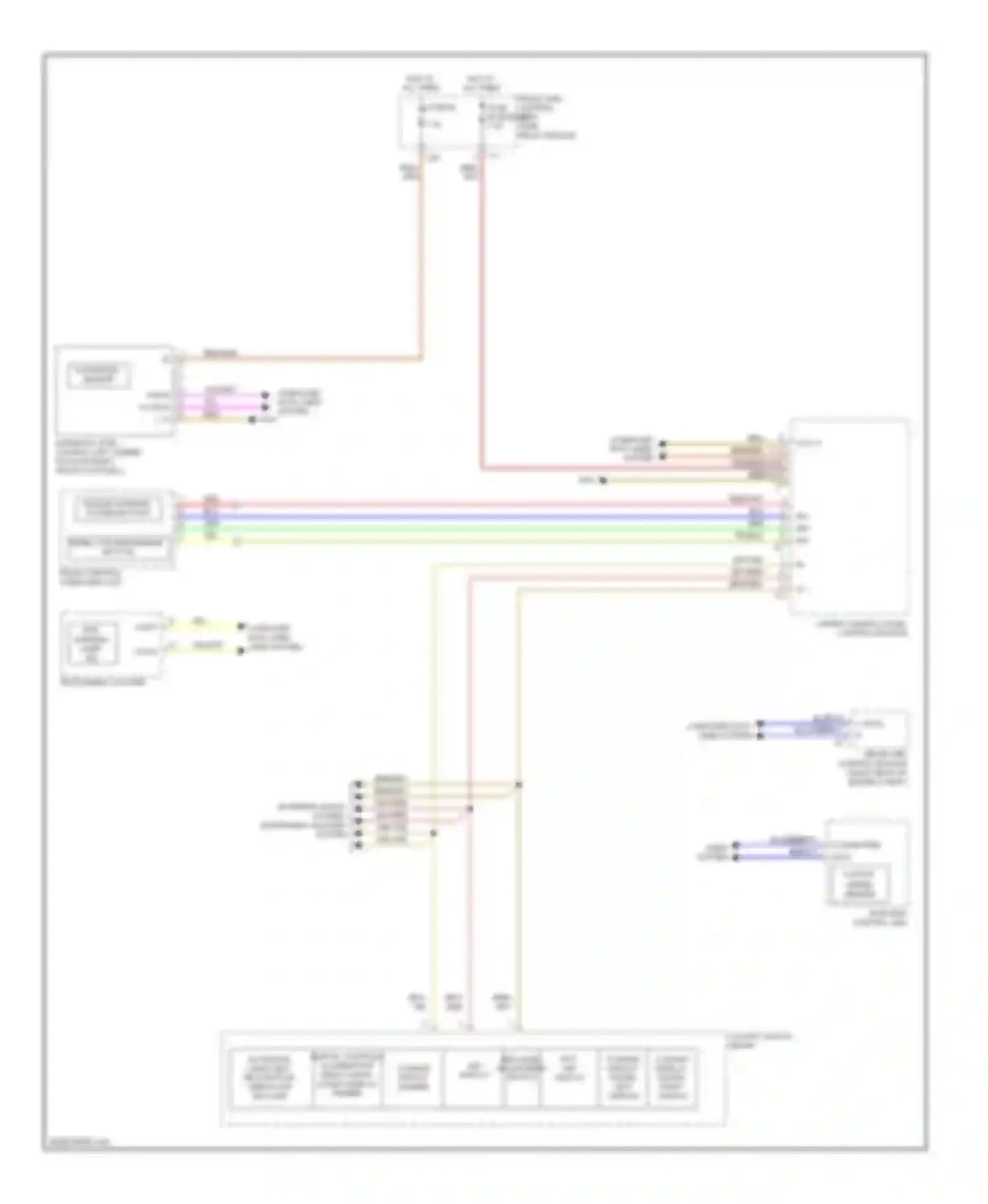 S-class Mercedes-Benz W221 (2005-2009): Electronic accelerator/cruise/idle speed control circuit