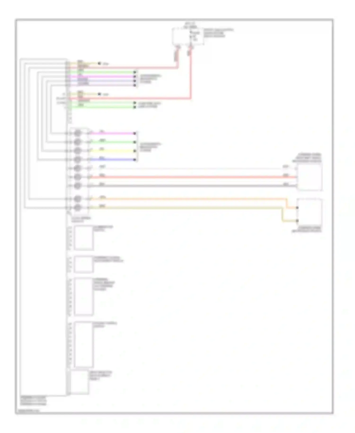 S-class Mercedes-Benz W221 (2005-2009): Electronic power steering circuit