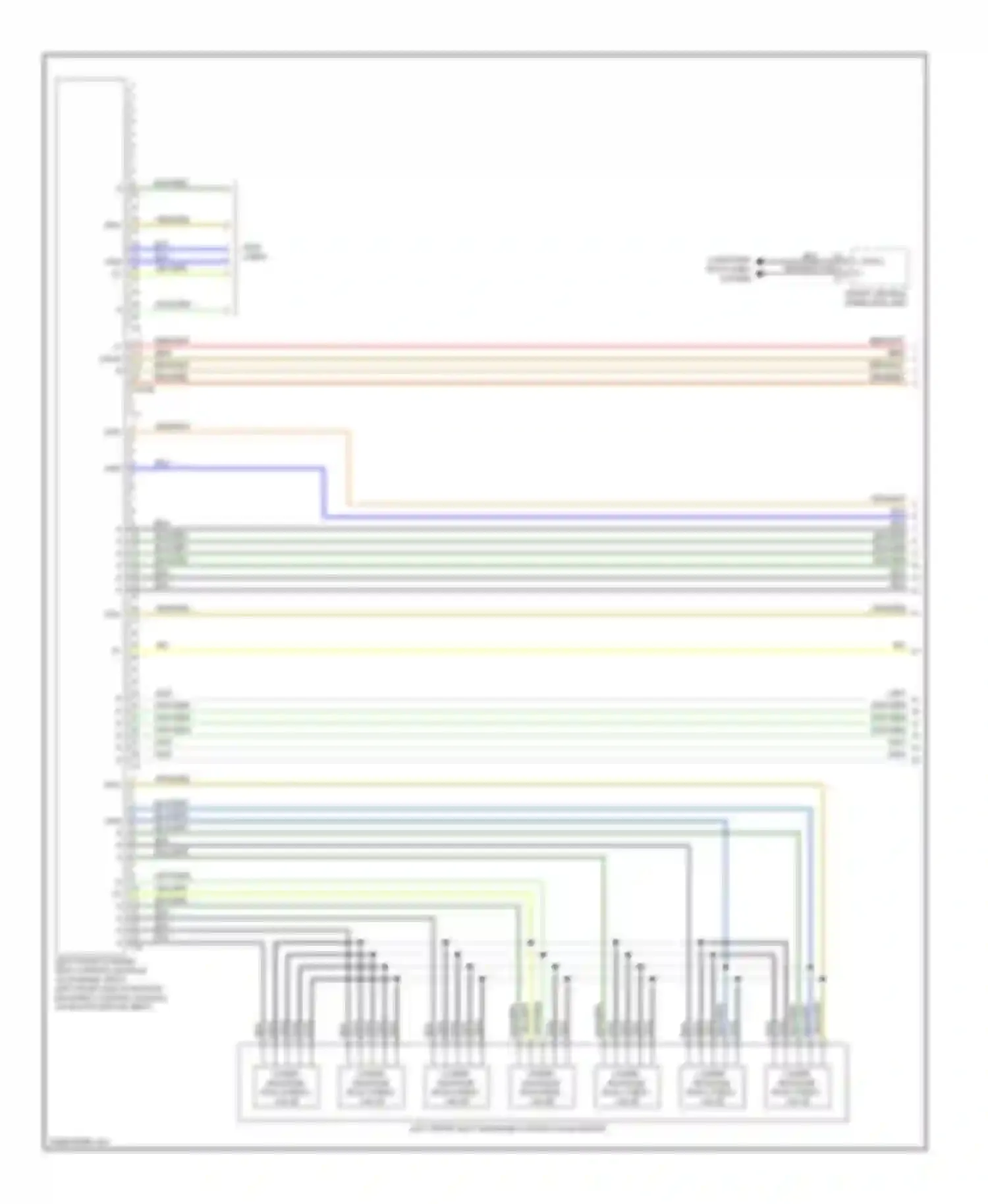 S-class Mercedes-Benz W221 (2005-2009): Driver"s memory seat circuit (1 of 4)