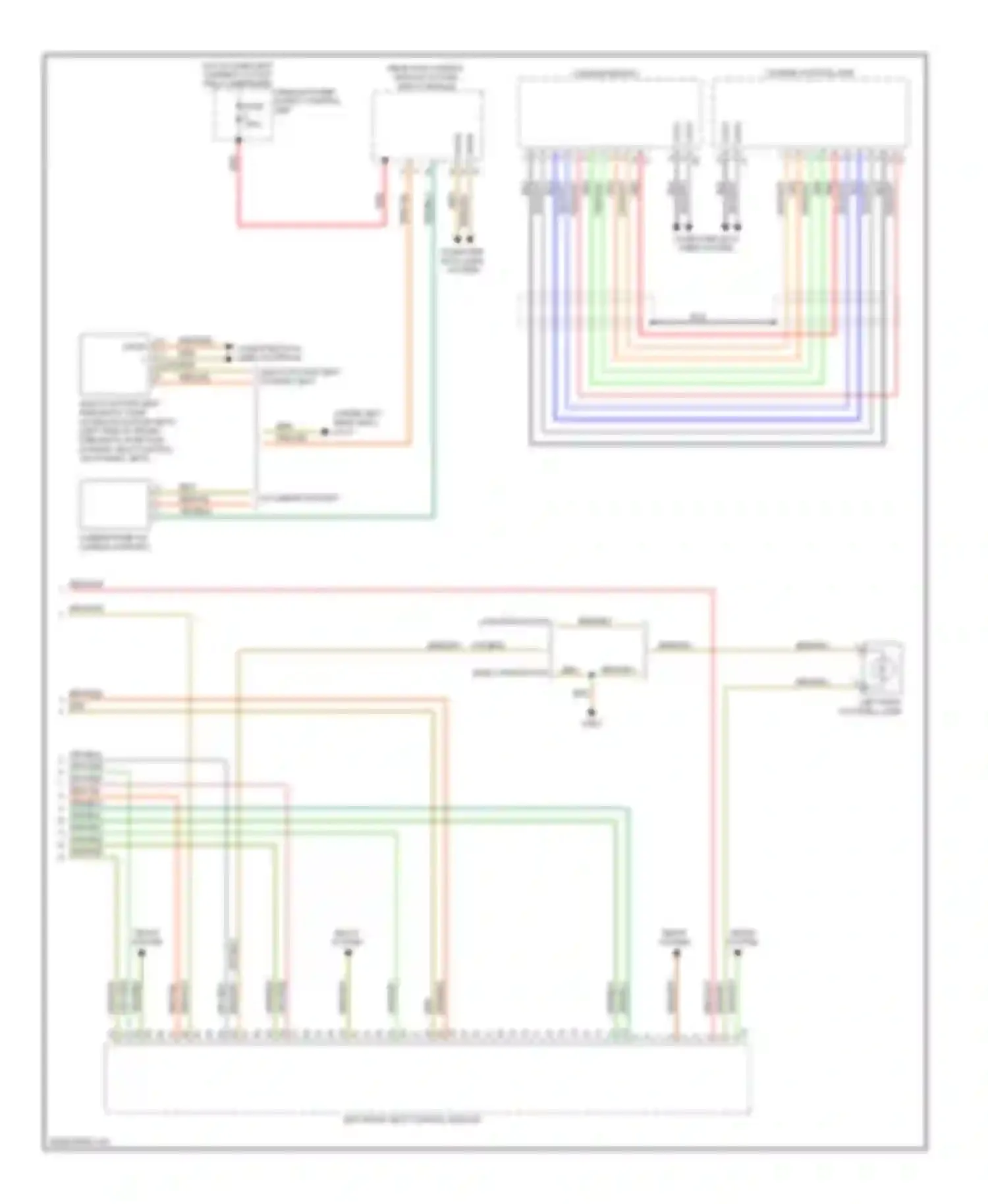 S-class Mercedes-Benz W221 (2005-2009): Driver"s memory seat circuit (4 of 4)
