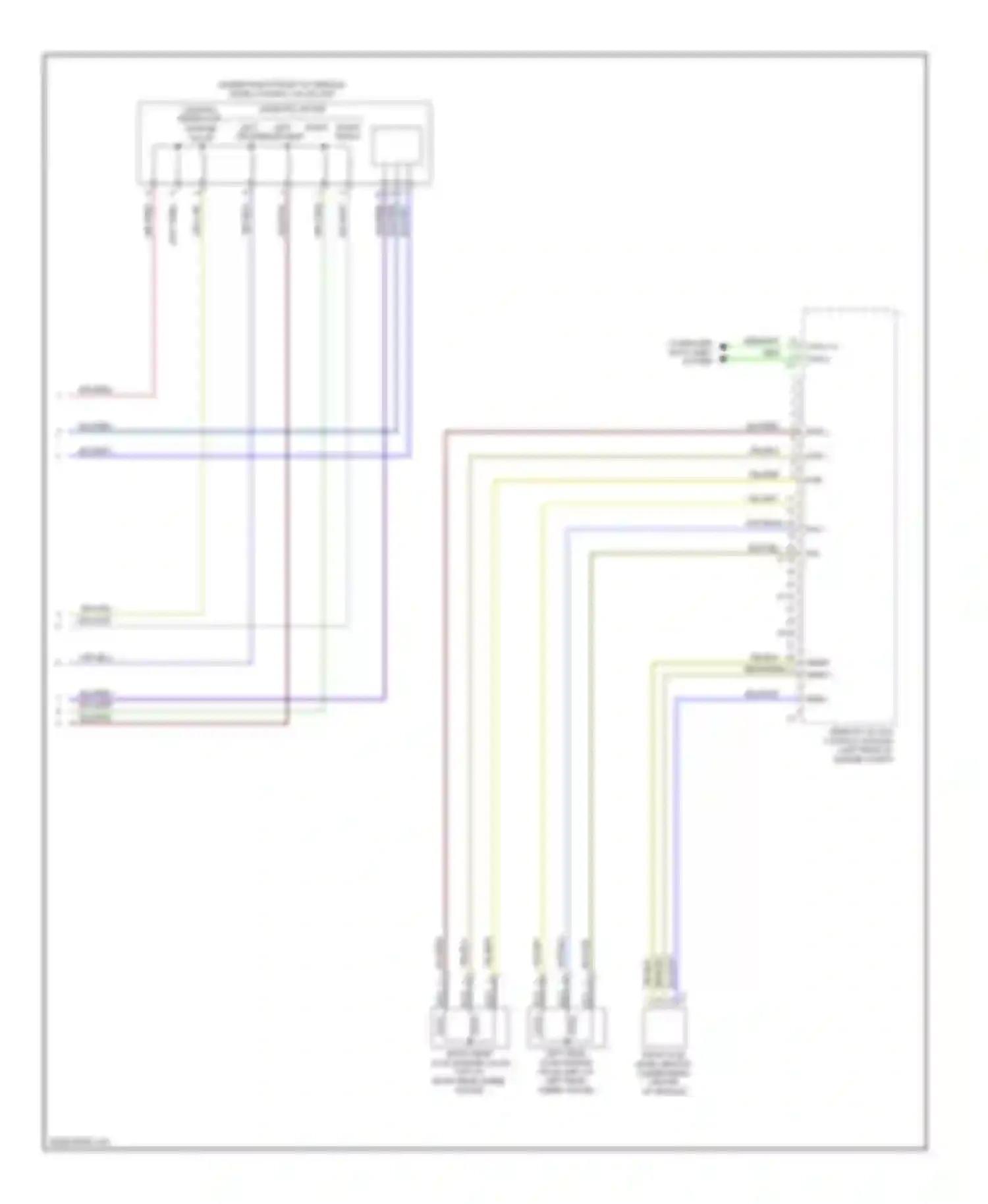 S-class AMG Mercedes-Benz W221 (2006-2009): Electronic suspension circuit (2 of 2)