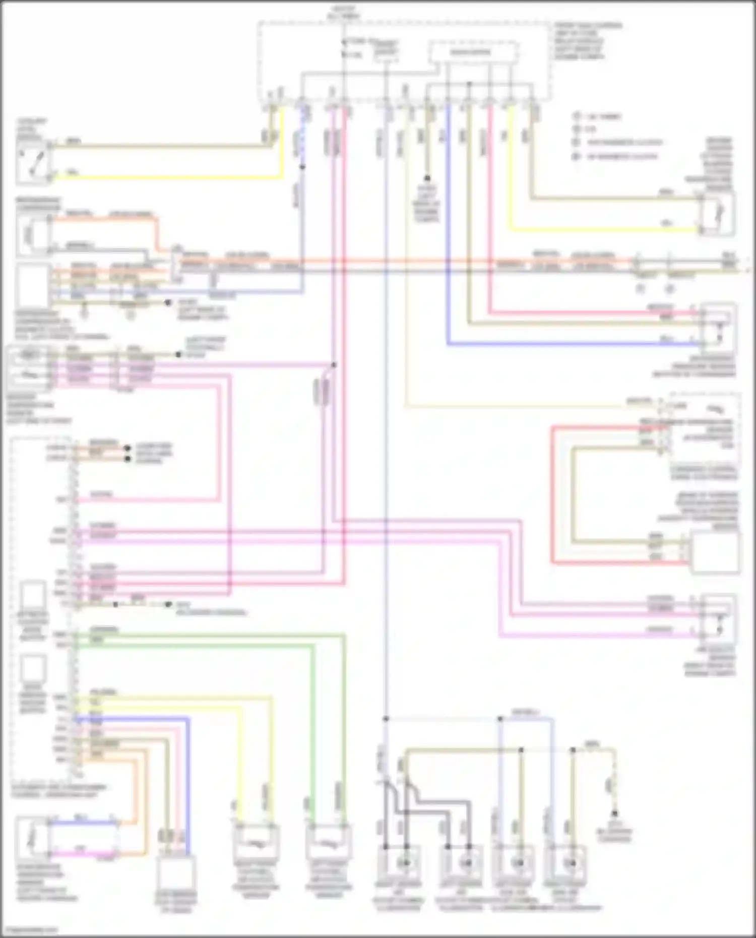 SLK-class AMG Mercedes-Benz R172 (2011-2016): Automatic a/c circuit (1 of 2)