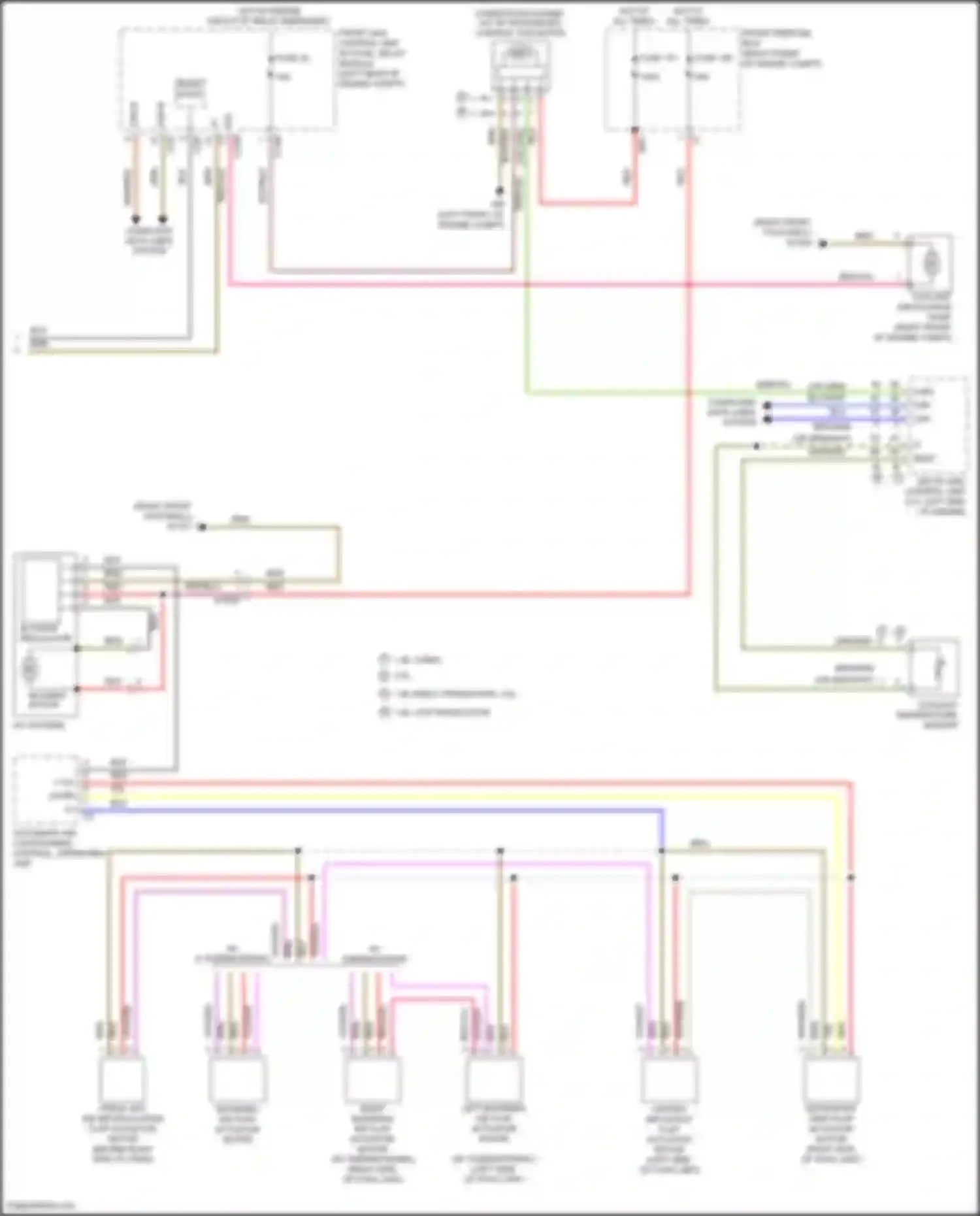 SLK-class AMG Mercedes-Benz R172 (2011-2016): Automatic a/c circuit (2 of 2)