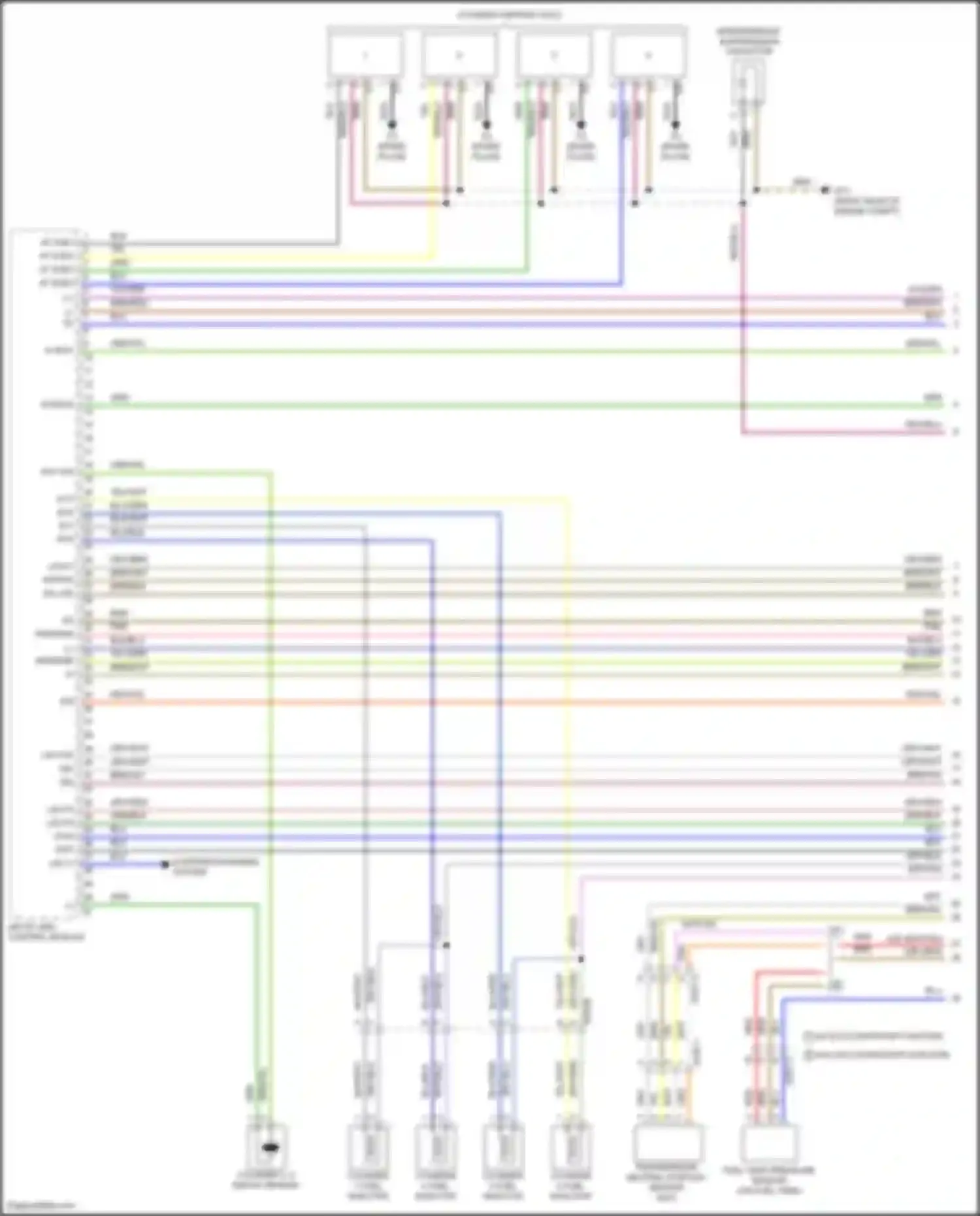 SLK-class AMG Mercedes-Benz R172 (2011-2016): Wiring diagram engine performance 1.8l turbo (1 of 6)