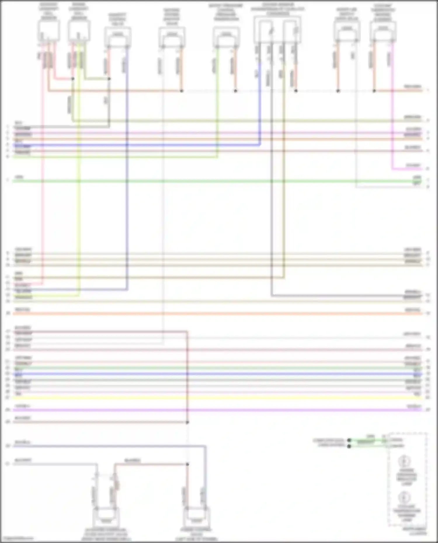 SLK-class AMG Mercedes-Benz R172 (2011-2016): Wiring diagram engine performance 1.8l turbo (4 of 6)