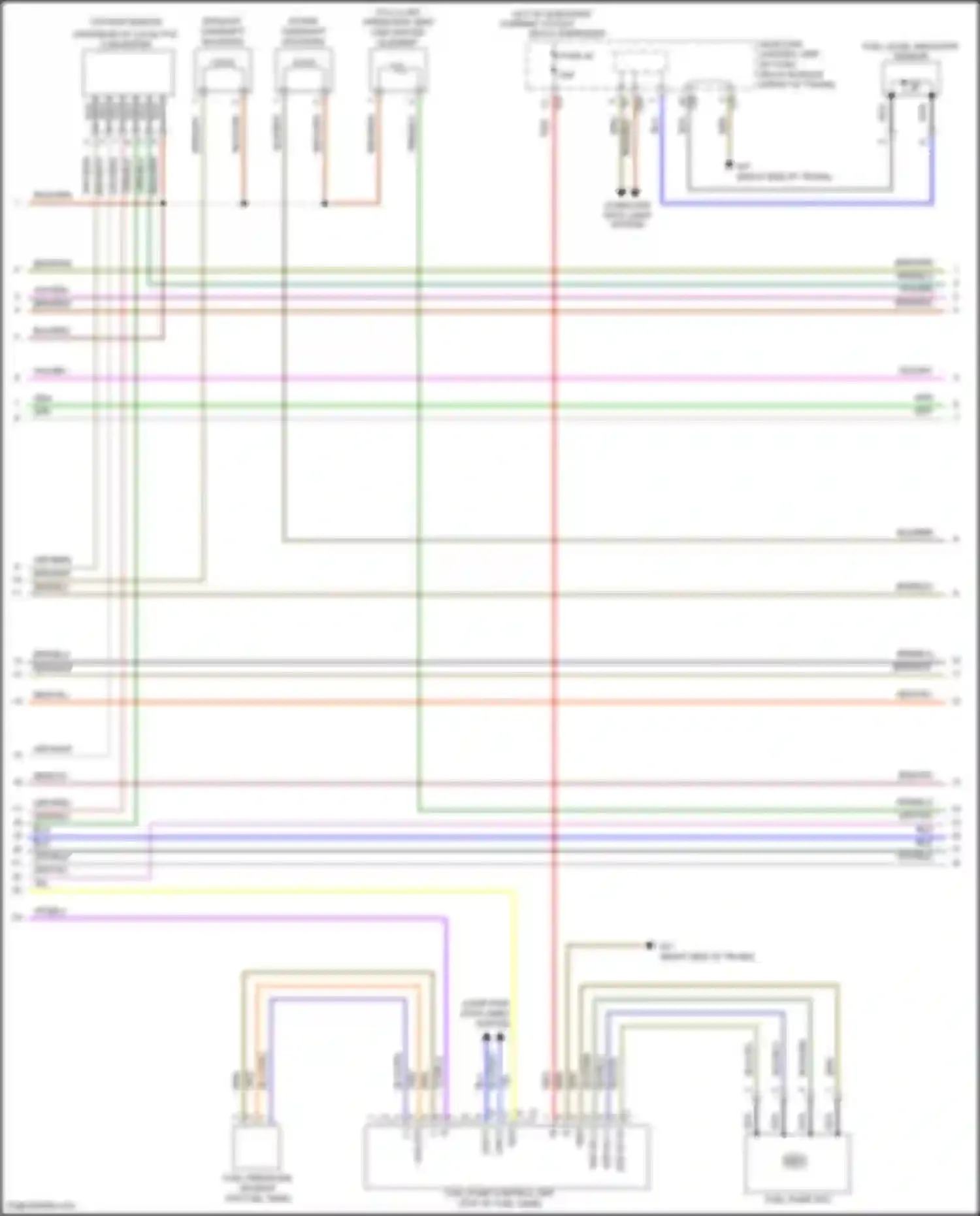 SLK-class AMG Mercedes-Benz R172 (2011-2016): Wiring diagram engine performance 1.8l turbo (5 of 6)