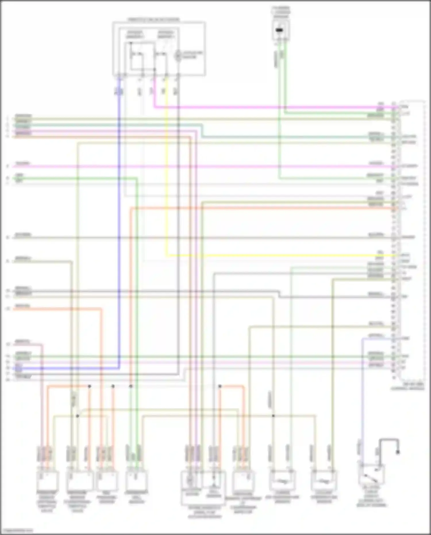 SLK-class AMG Mercedes-Benz R172 (2011-2016): Wiring diagram engine performance 1.8l turbo (6 of 6)