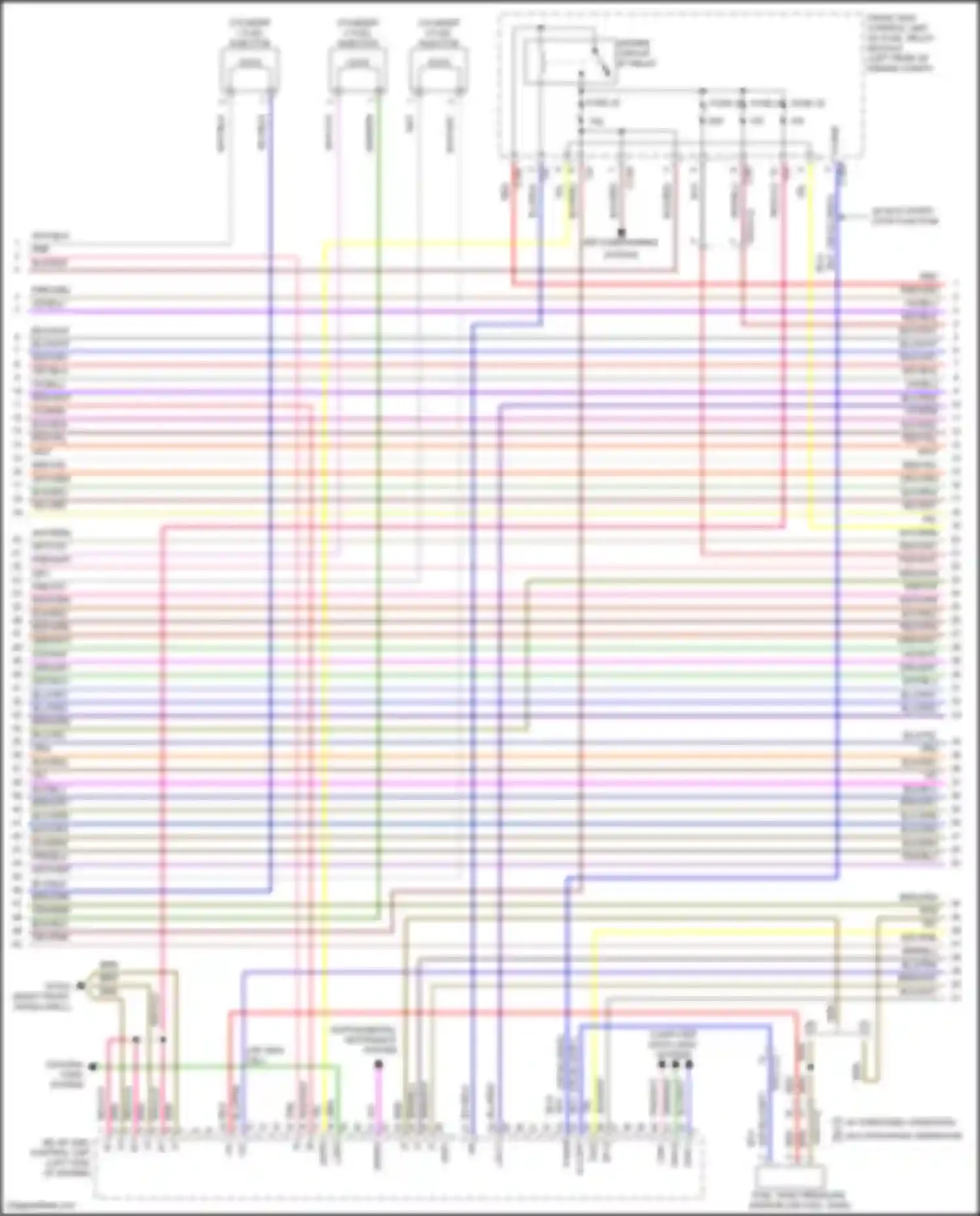 SLK-class AMG Mercedes-Benz R172 (2011-2016): Wiring diagram engine performance 3.5l (2 of 6)