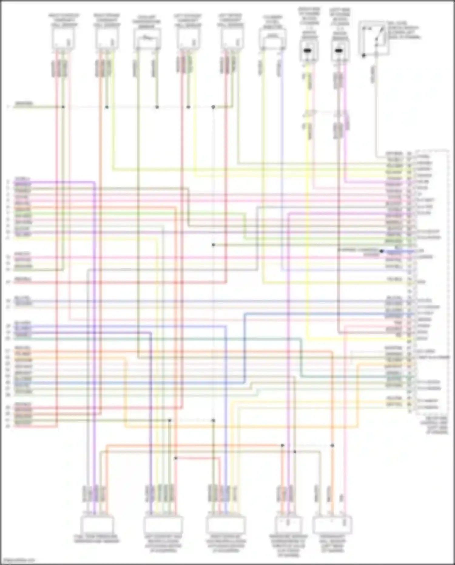 SLK-class AMG Mercedes-Benz R172 (2011-2016): Wiring diagram engine performance 3.5l (6 of 6)