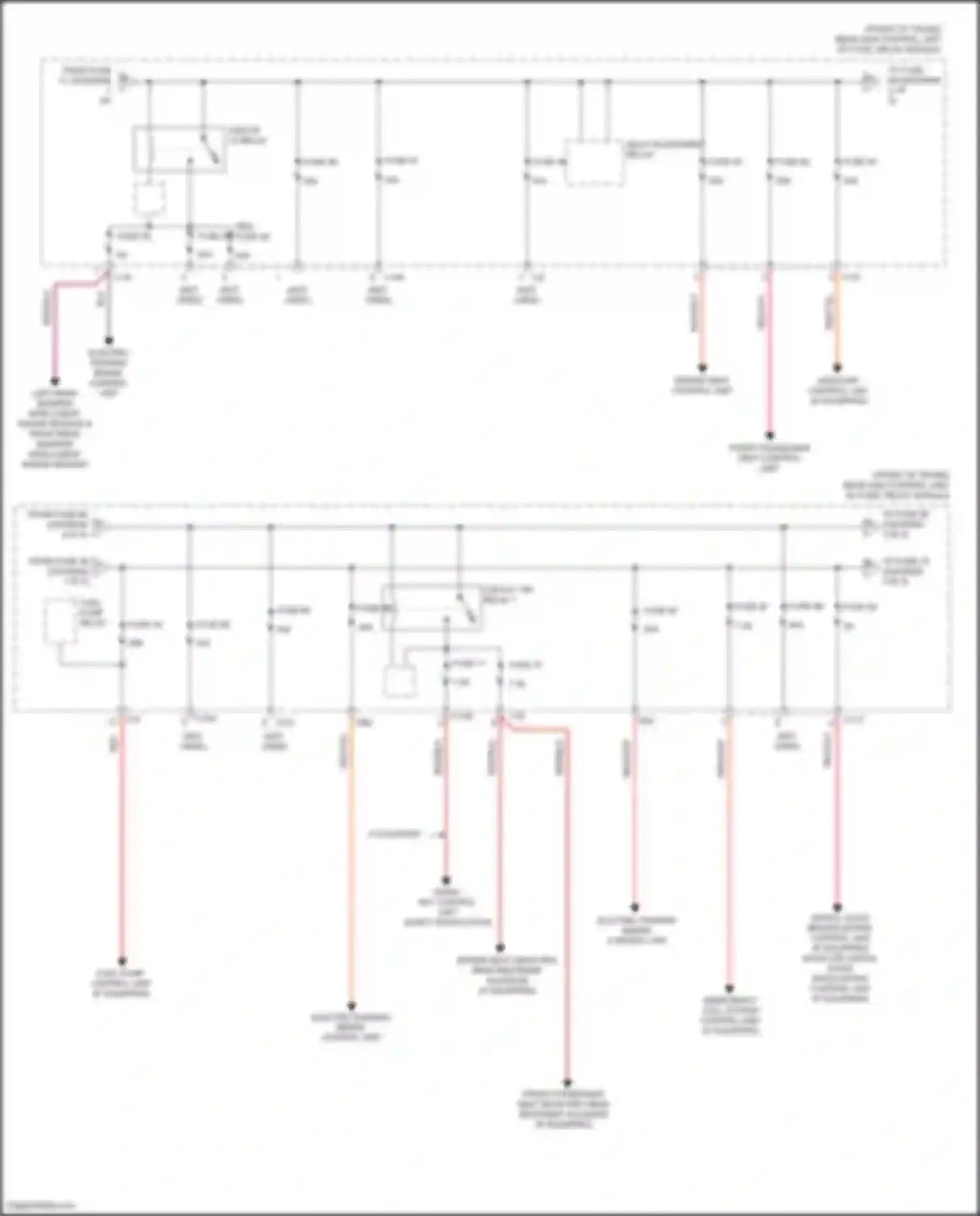 SLK-class AMG Mercedes-Benz R172 (2011-2016): Power distribution circuit (2 of 5)