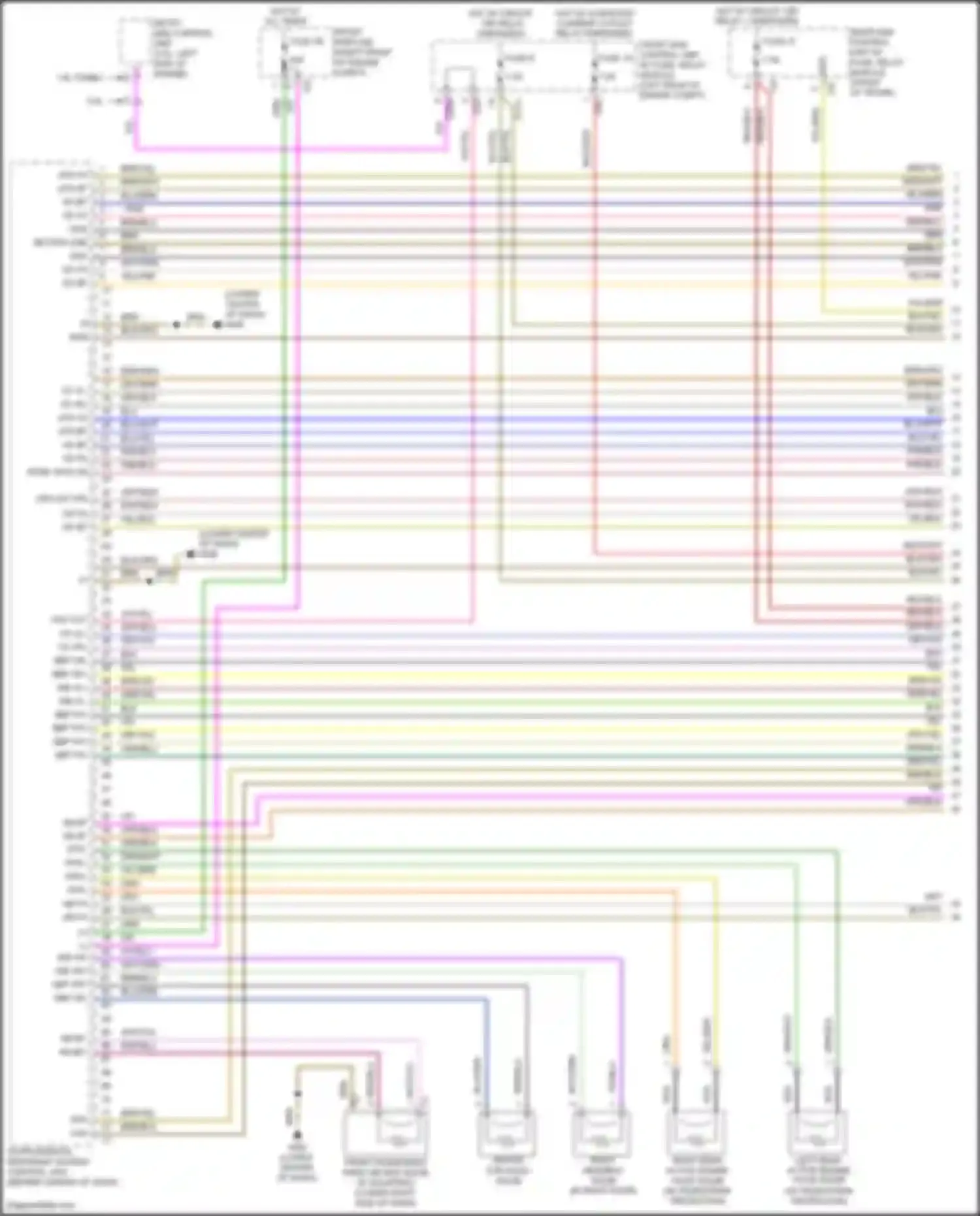 SLK-class AMG Mercedes-Benz R172 (2011-2016): Supplemental restraint circuit (1 of 4)