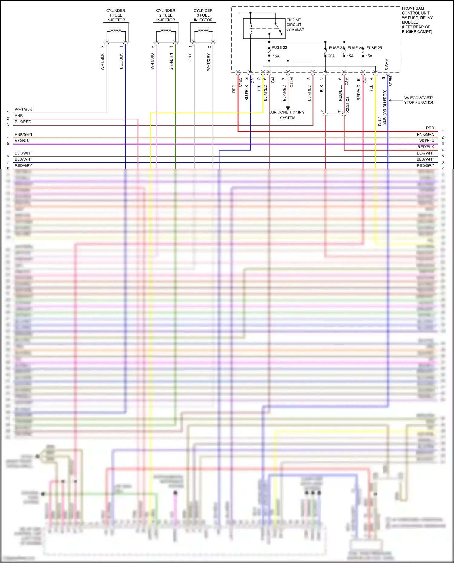 Wiring diagram computer data lines system for Mercedes-Benz SLK-class AMG R172 (2011-2016) (67 of 70)