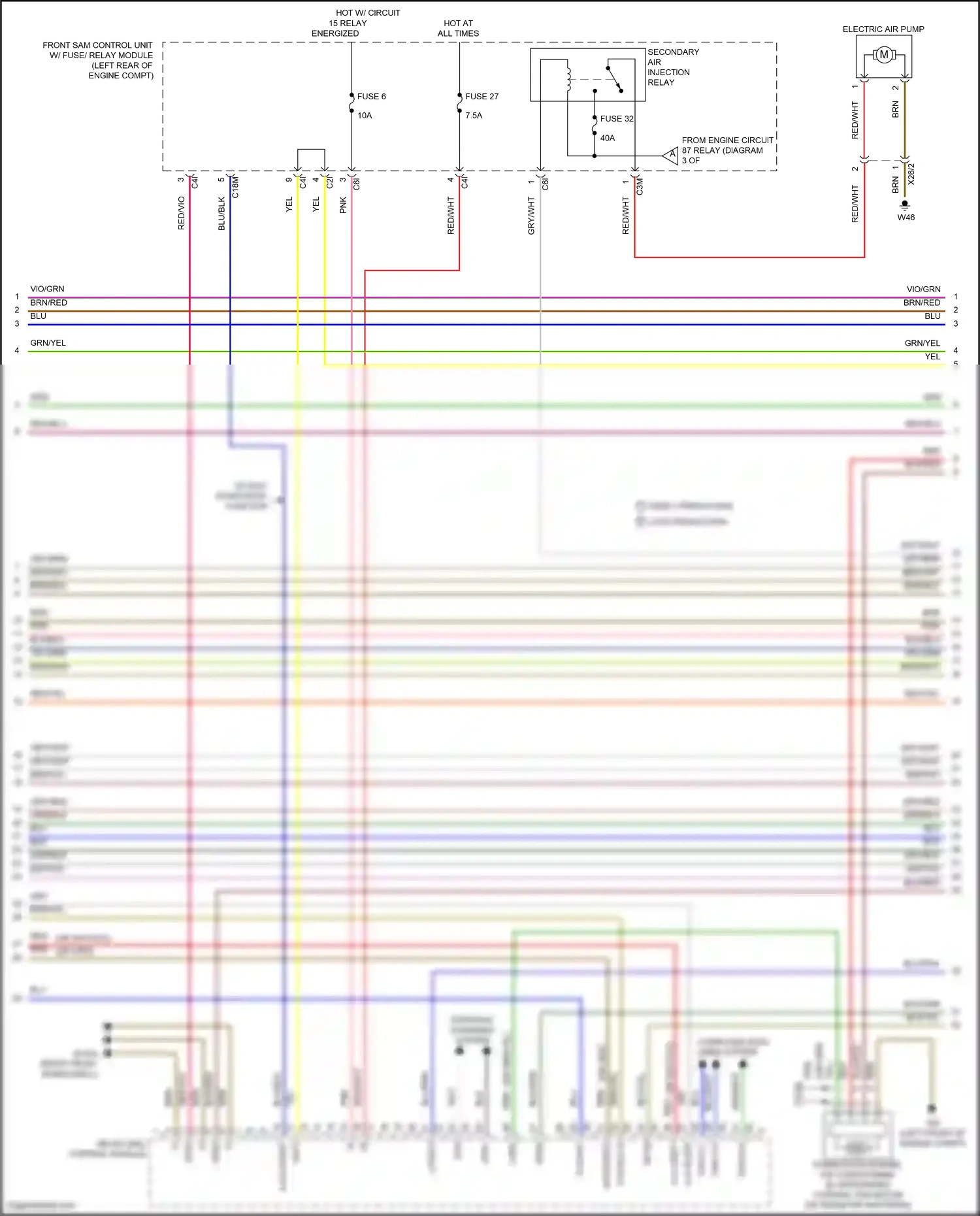 Wiring diagram computer data lines system for Mercedes-Benz SLK-class AMG R172 (2011-2016) (63 of 70)