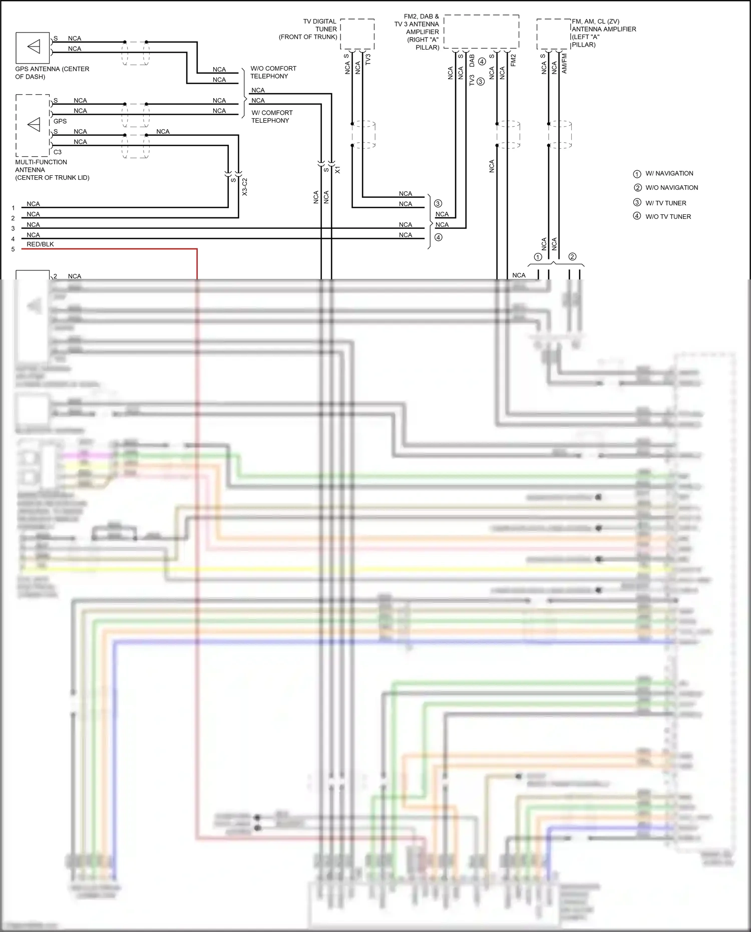 Wiring diagram computer data lines system for Mercedes-Benz SLK-class AMG R172 (2011-2016) (48 of 70)