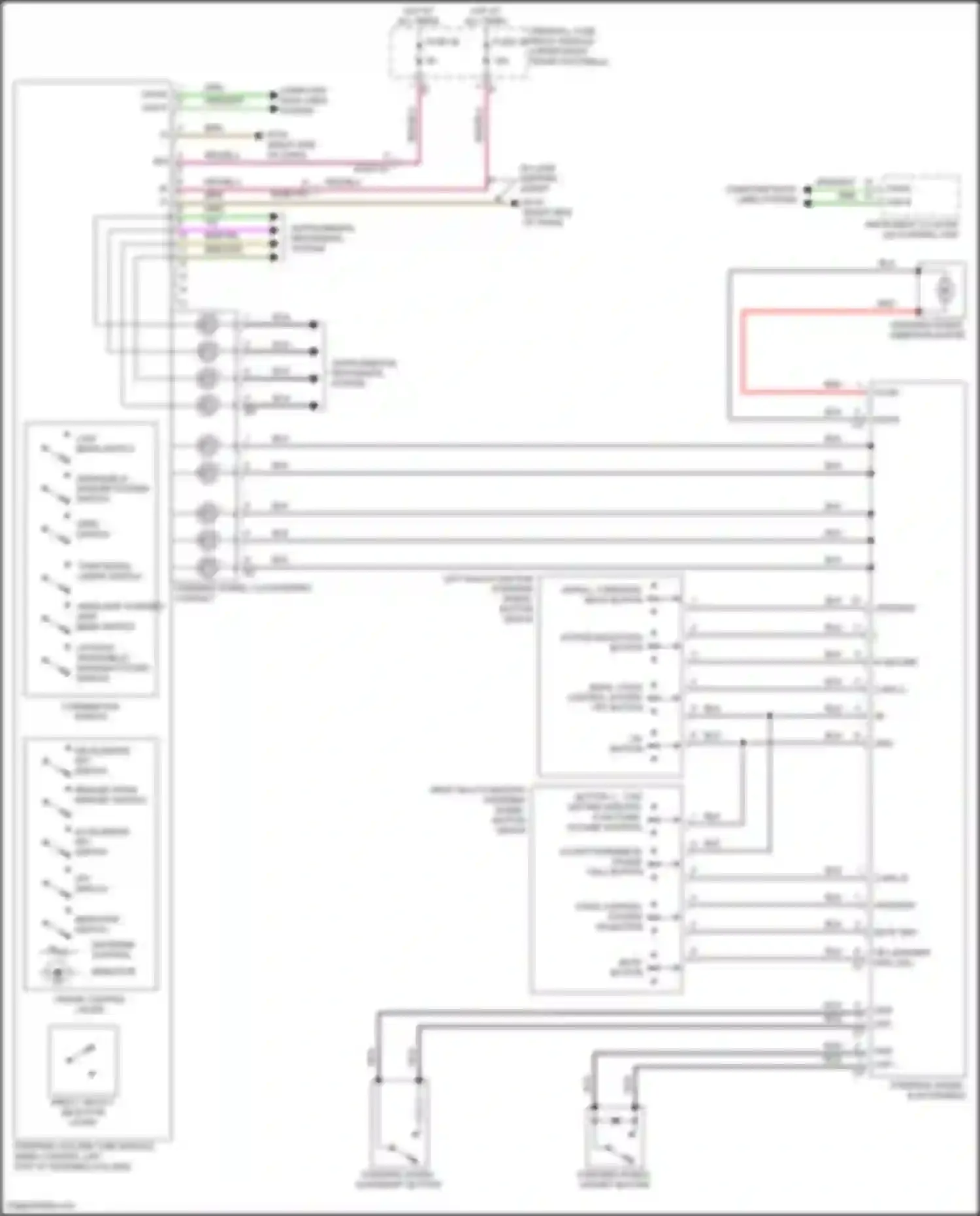 Vito Mercedes-Benz W447 facelift (2018-2024): Power steering column circuit