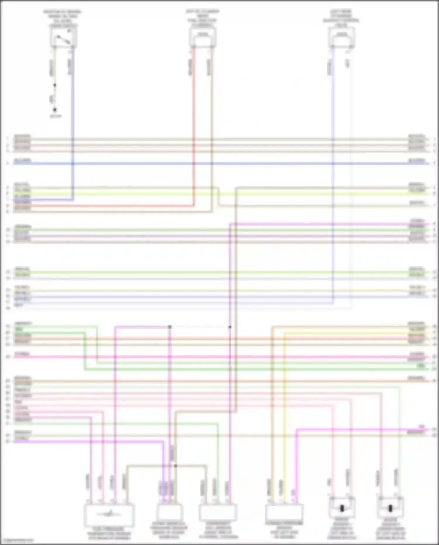 Vito Mercedes-Benz W447 facelift (2018-2024): Wiring diagram engine performance 2.0l turbo (4 of 8)