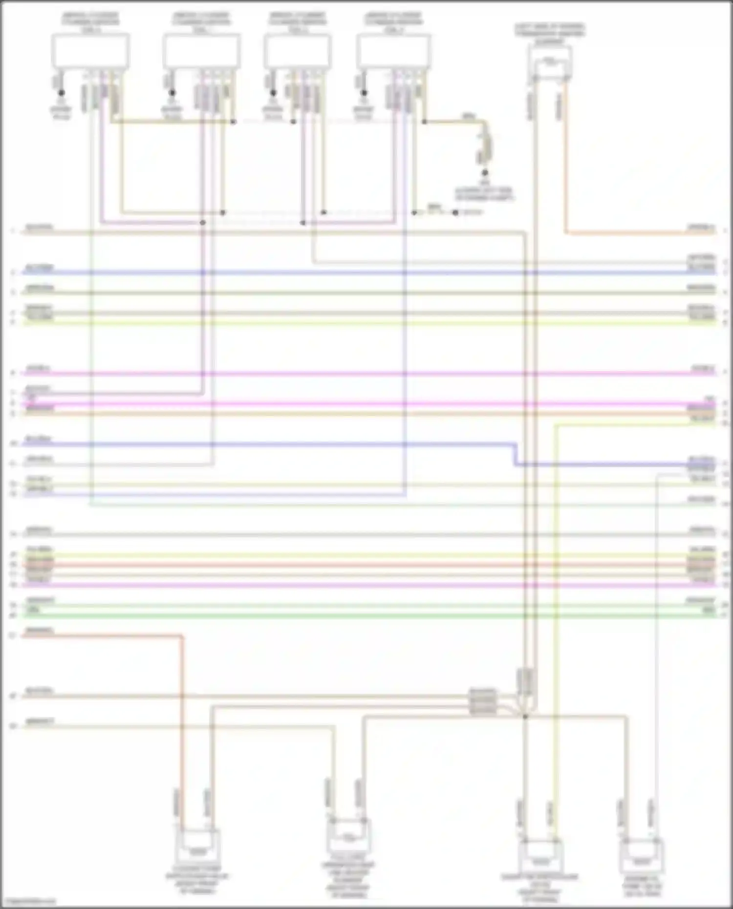 Vito Mercedes-Benz W447 facelift (2018-2024): Wiring diagram engine performance 2.0l turbo (6 of 8)