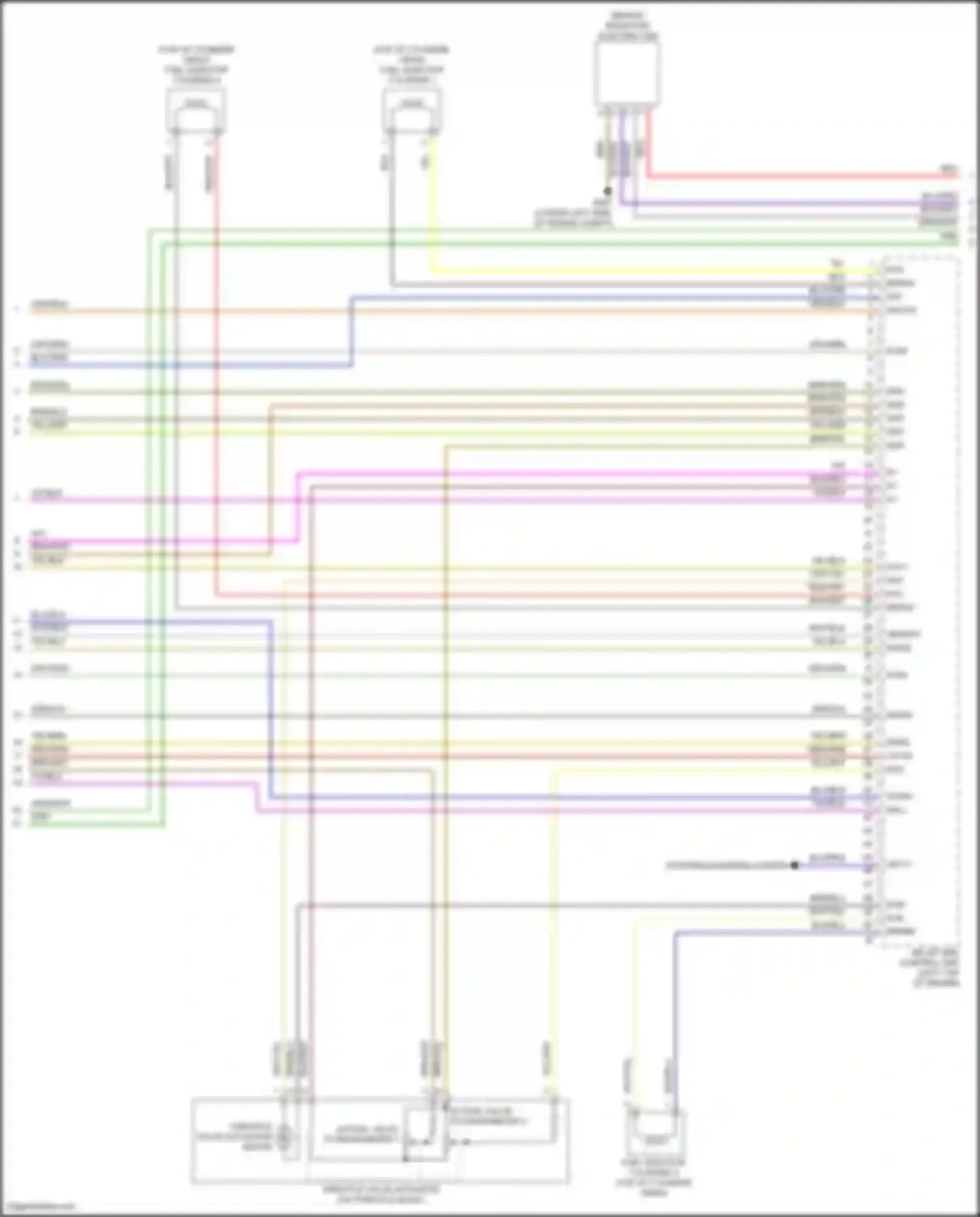 Vito Mercedes-Benz W447 facelift (2018-2024): Wiring diagram engine performance 2.0l turbo (7 of 8)