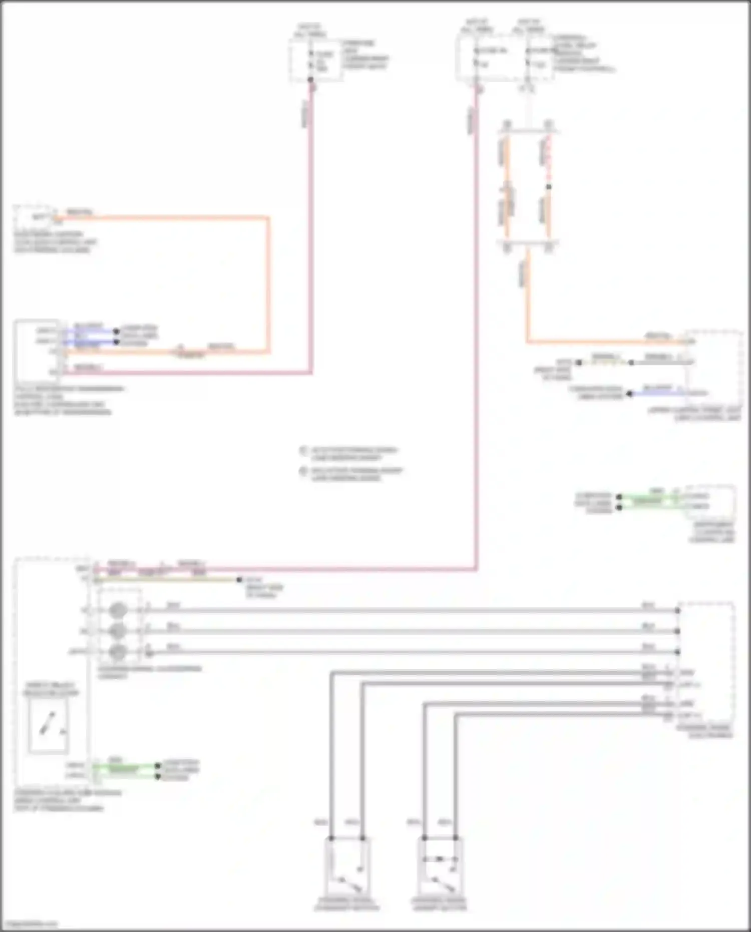 Vito Mercedes-Benz W447 facelift (2018-2024): Transmission circuit