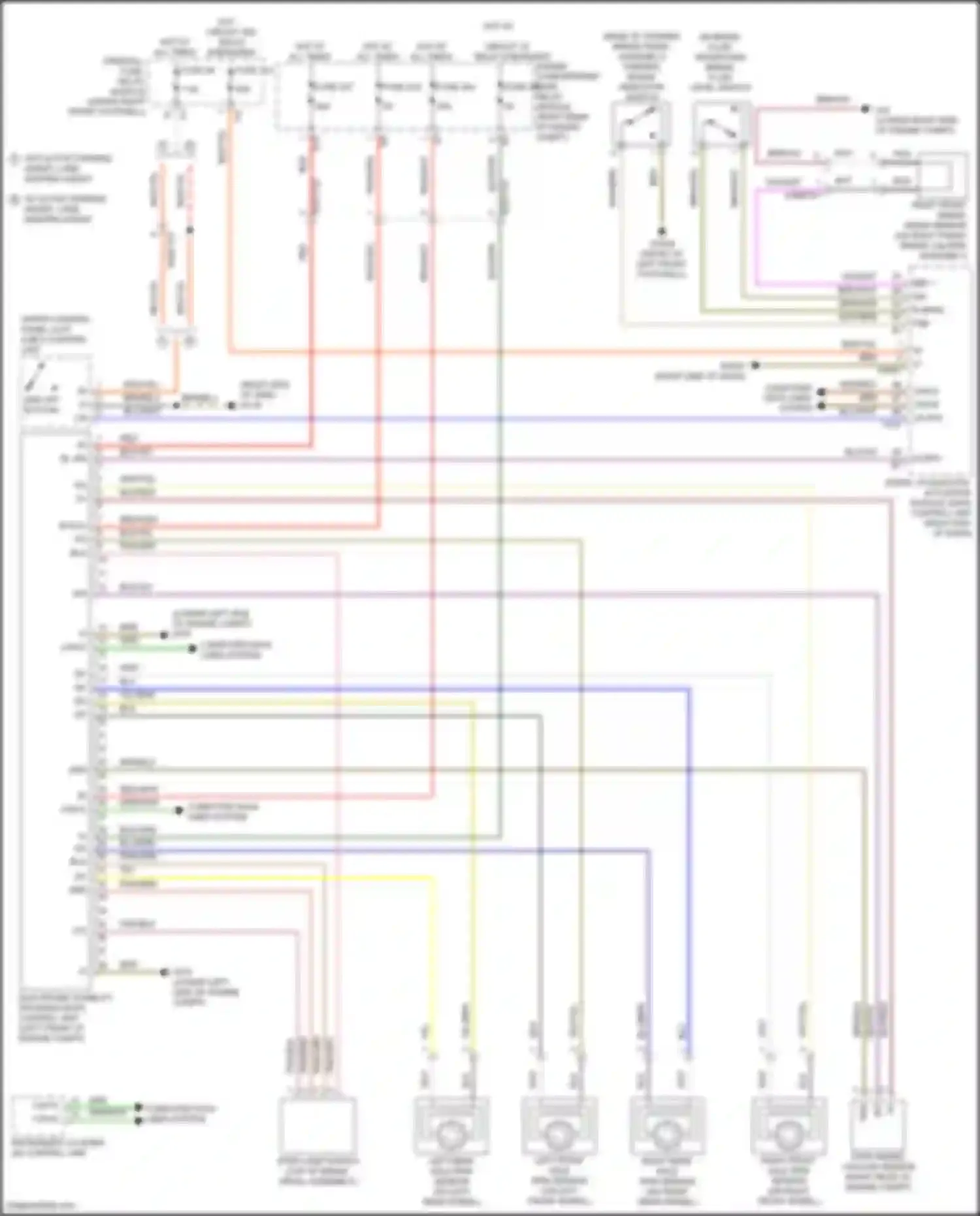Wiring diagram asr off button for Mercedes-Benz Vito W447 facelift (2018-2024) (1 of 1)