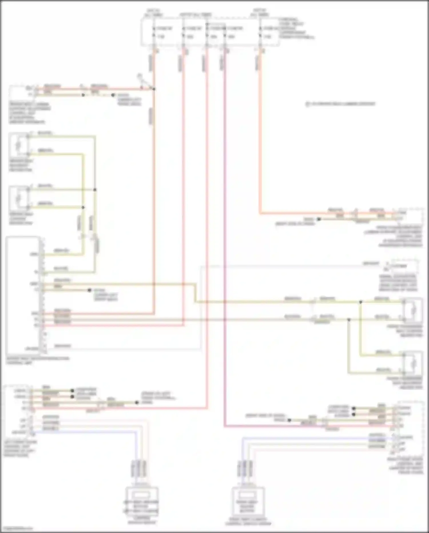 Wiring diagram computer data lines system for Mercedes-Benz Vito W447 facelift (2018-2024) (36 of 67)