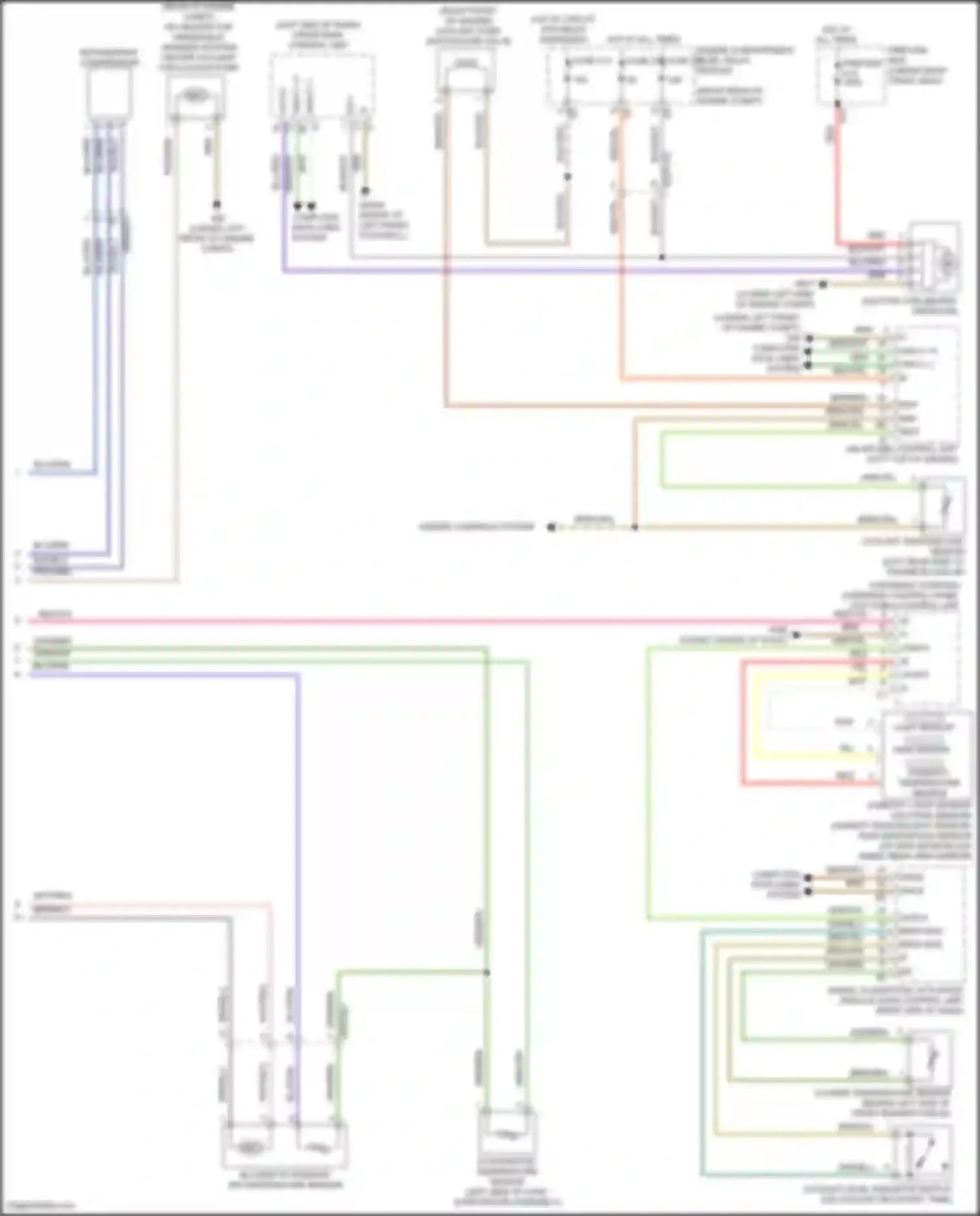 Wiring diagram computer data lines system for Mercedes-Benz Vito W447 facelift (2018-2024) (52 of 67)