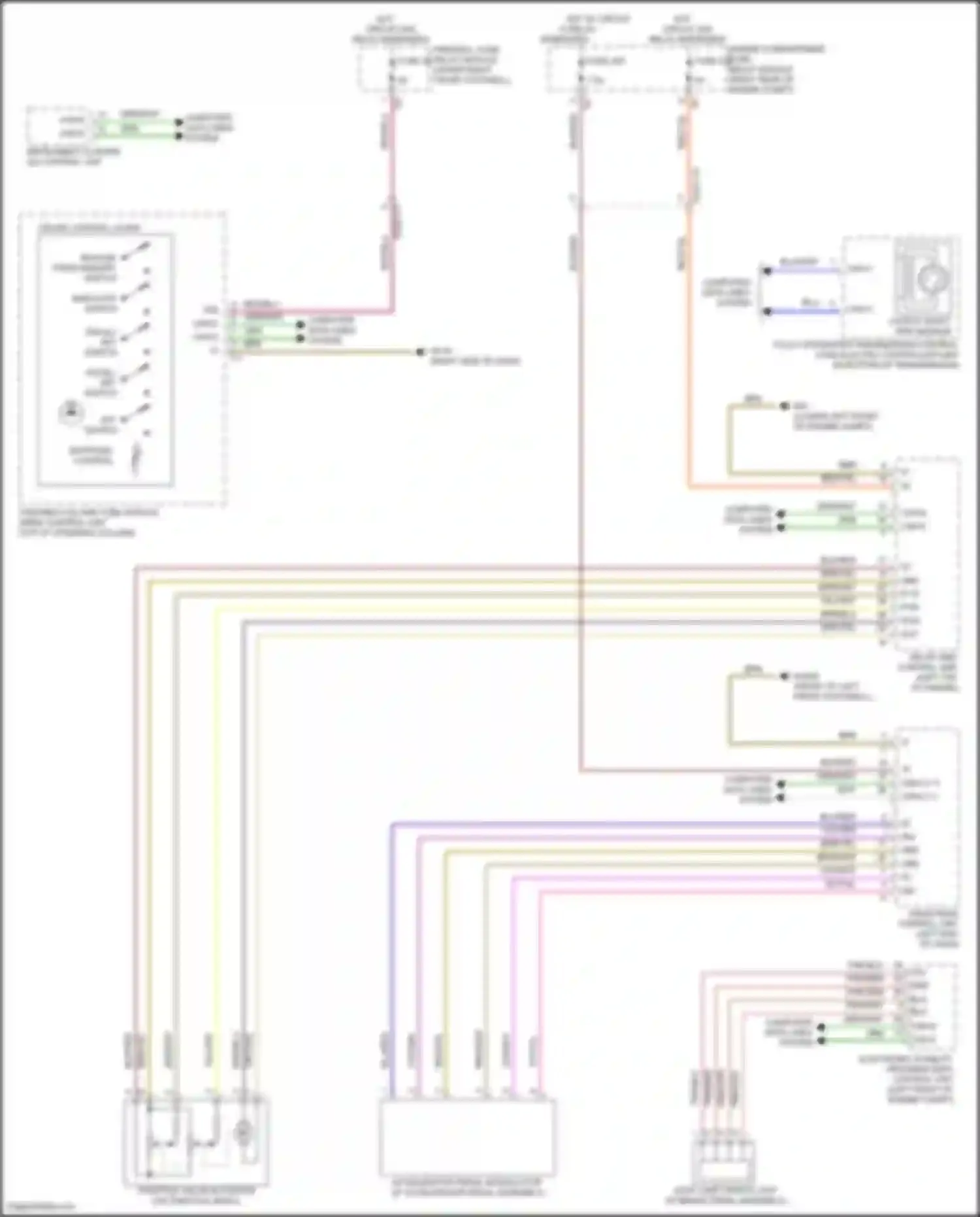 Wiring diagram computer data lines system for Mercedes-Benz Vito W447 facelift (2018-2024) (39 of 67)
