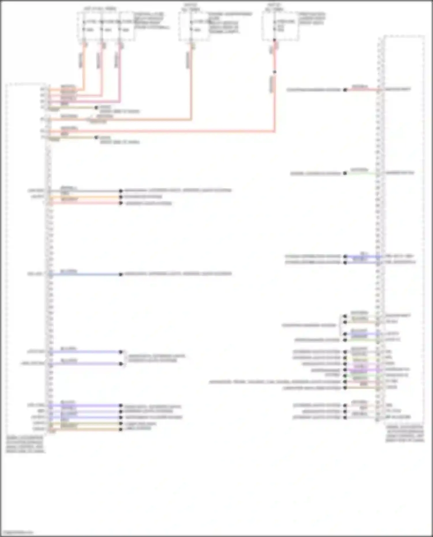 Wiring diagram computer data lines system for Mercedes-Benz Vito W447 facelift (2018-2024) (11 of 67)