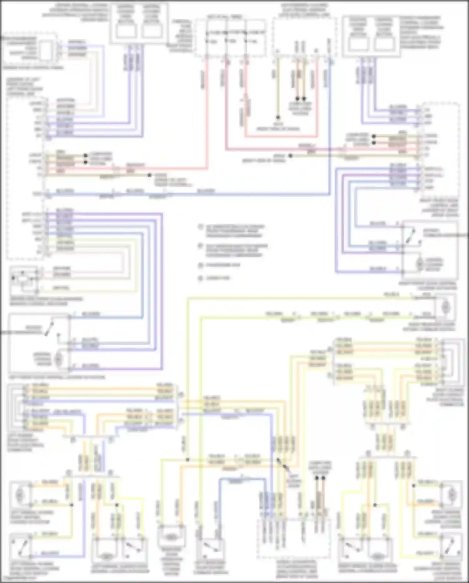 Wiring diagram firewall fuse, relay module for Mercedes-Benz Vito W447 facelift (2018-2024) (38 of 51)