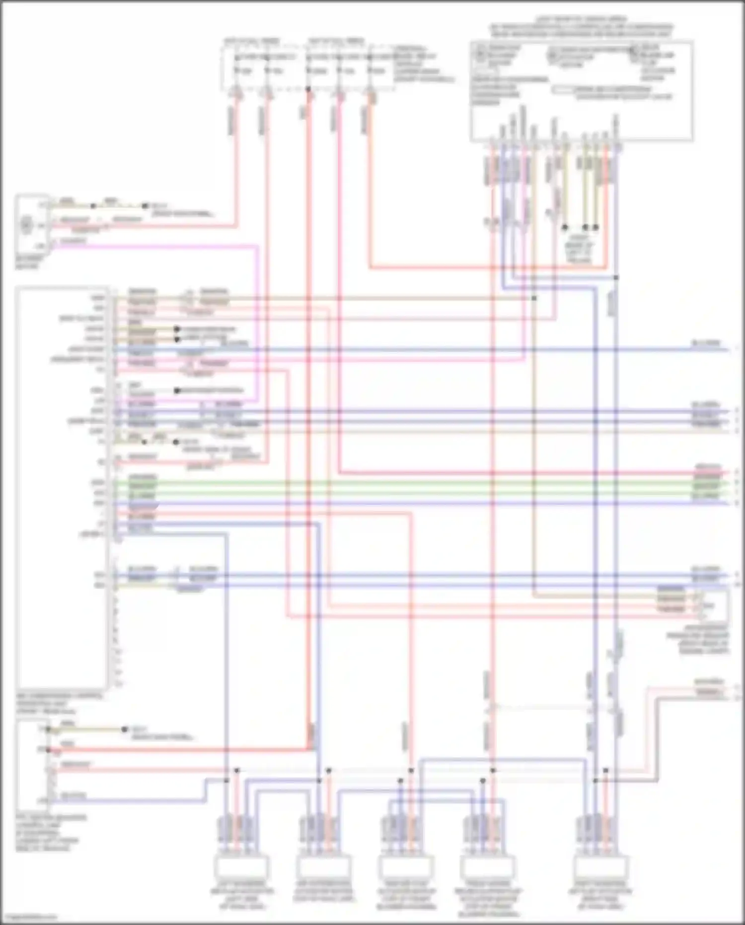 Wiring diagram firewall fuse, relay module for Mercedes-Benz Vito W447 facelift (2018-2024) (43 of 51)
