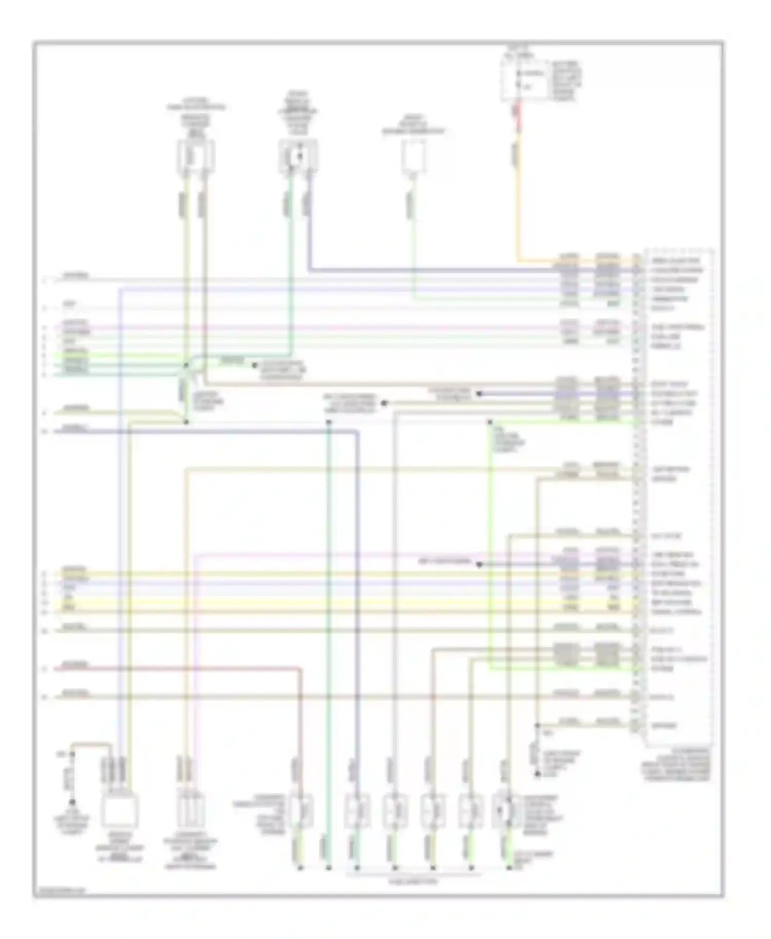 Cougar Mercury VIII (1998-2002): Wiring diagram engine performance 2.0ls (3 of 3)