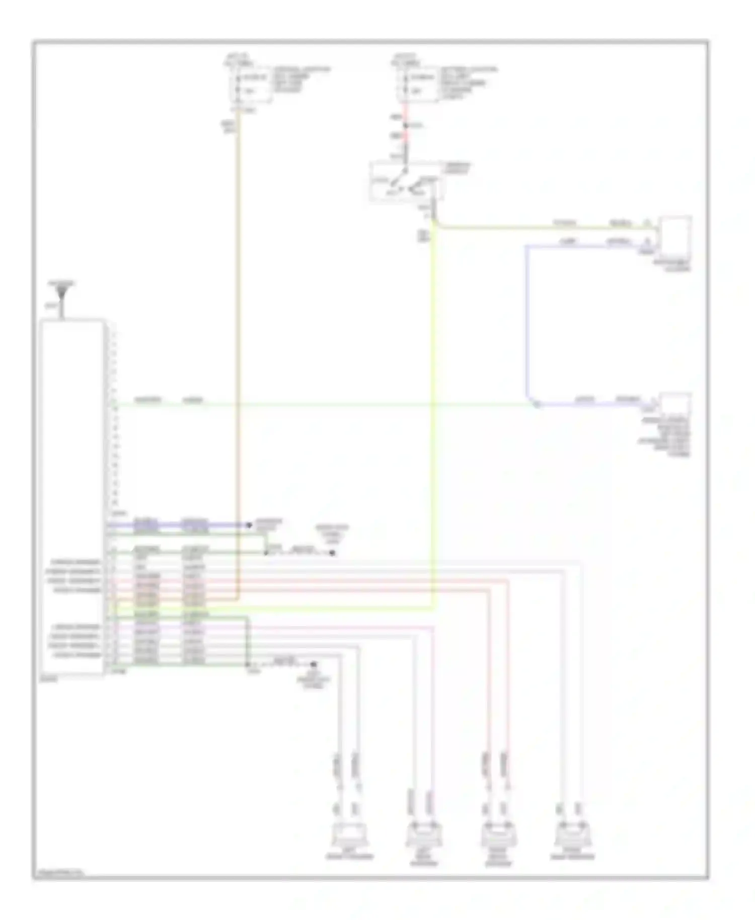 Cougar Mercury VIII (1998-2002): Radio circuits, low option content