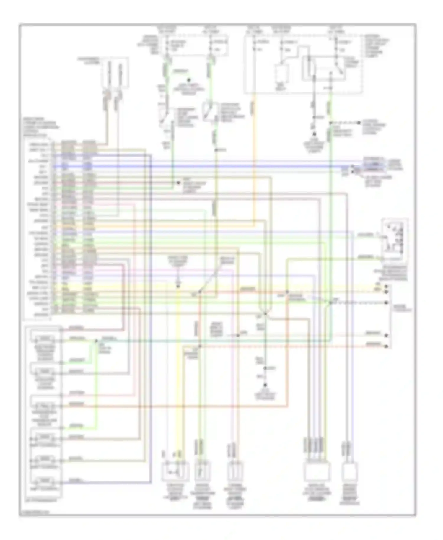 Cougar Mercury VIII (1998-2002): 2.5l, a/t circuit
