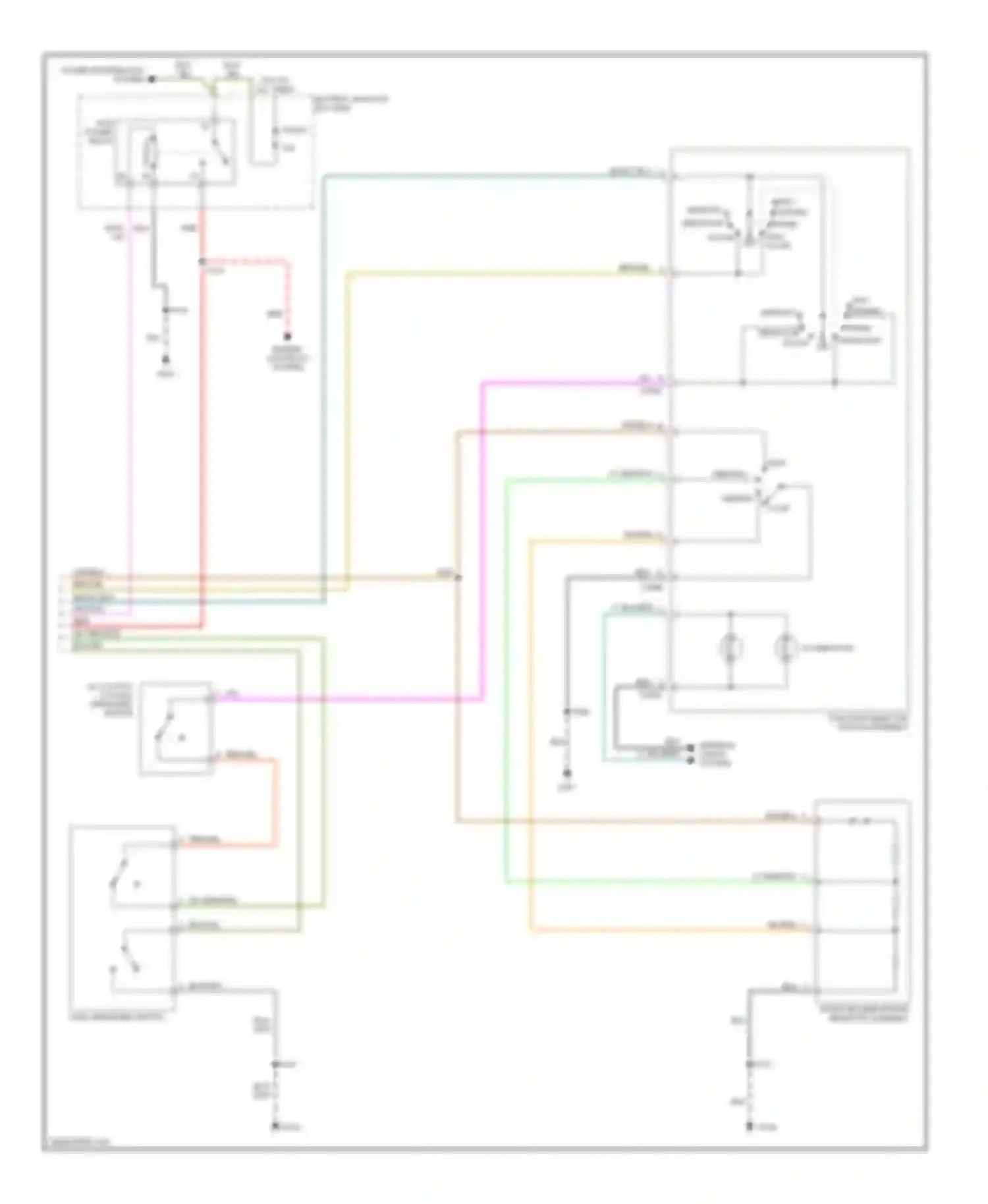 Mariner Mercury I (2004-2007): 3.0l, manual a/c circuit (2 of 2)