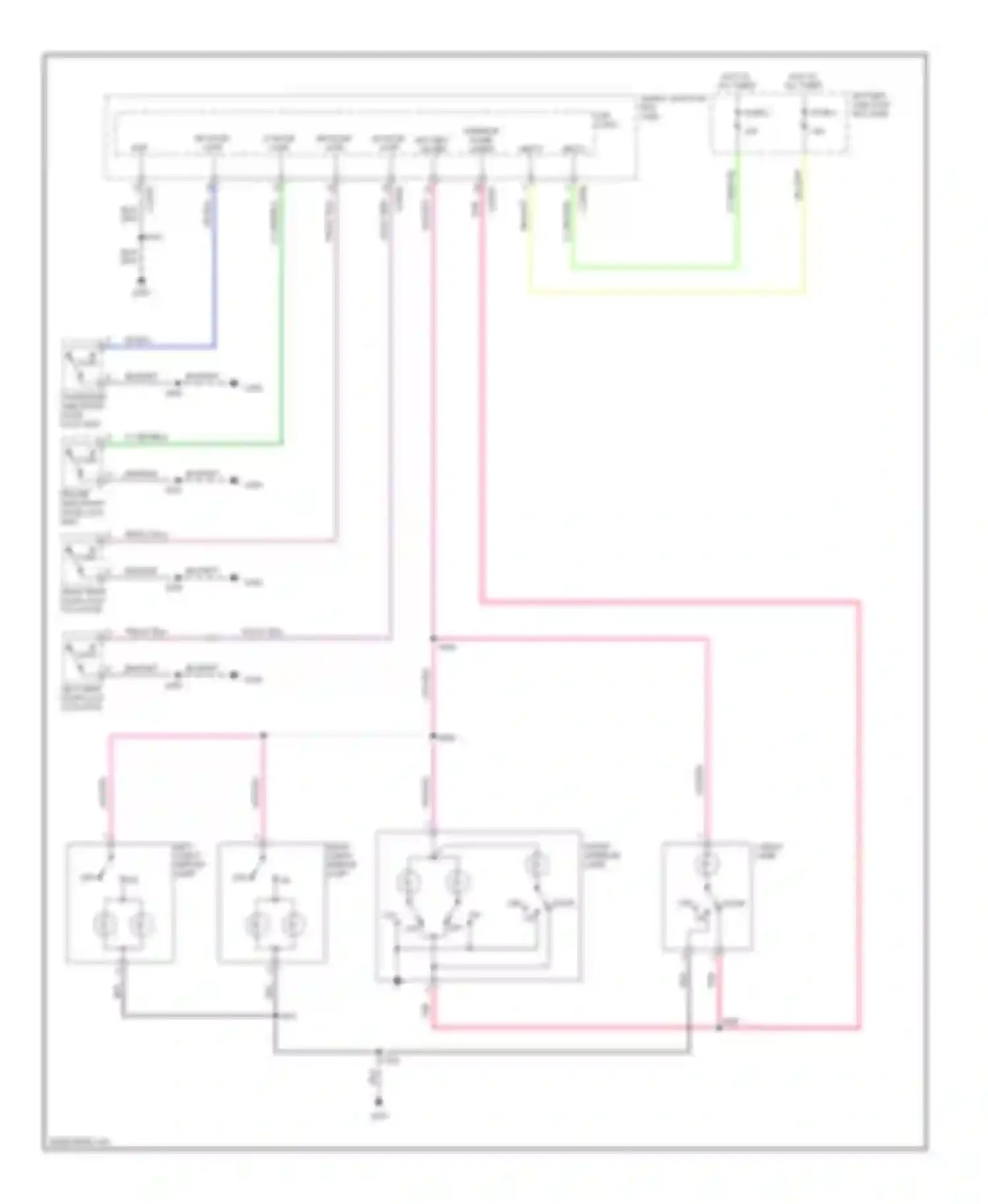 Wiring diagram lt grn/blk for Mercury Mariner I (2004-2007) (11 of 17)